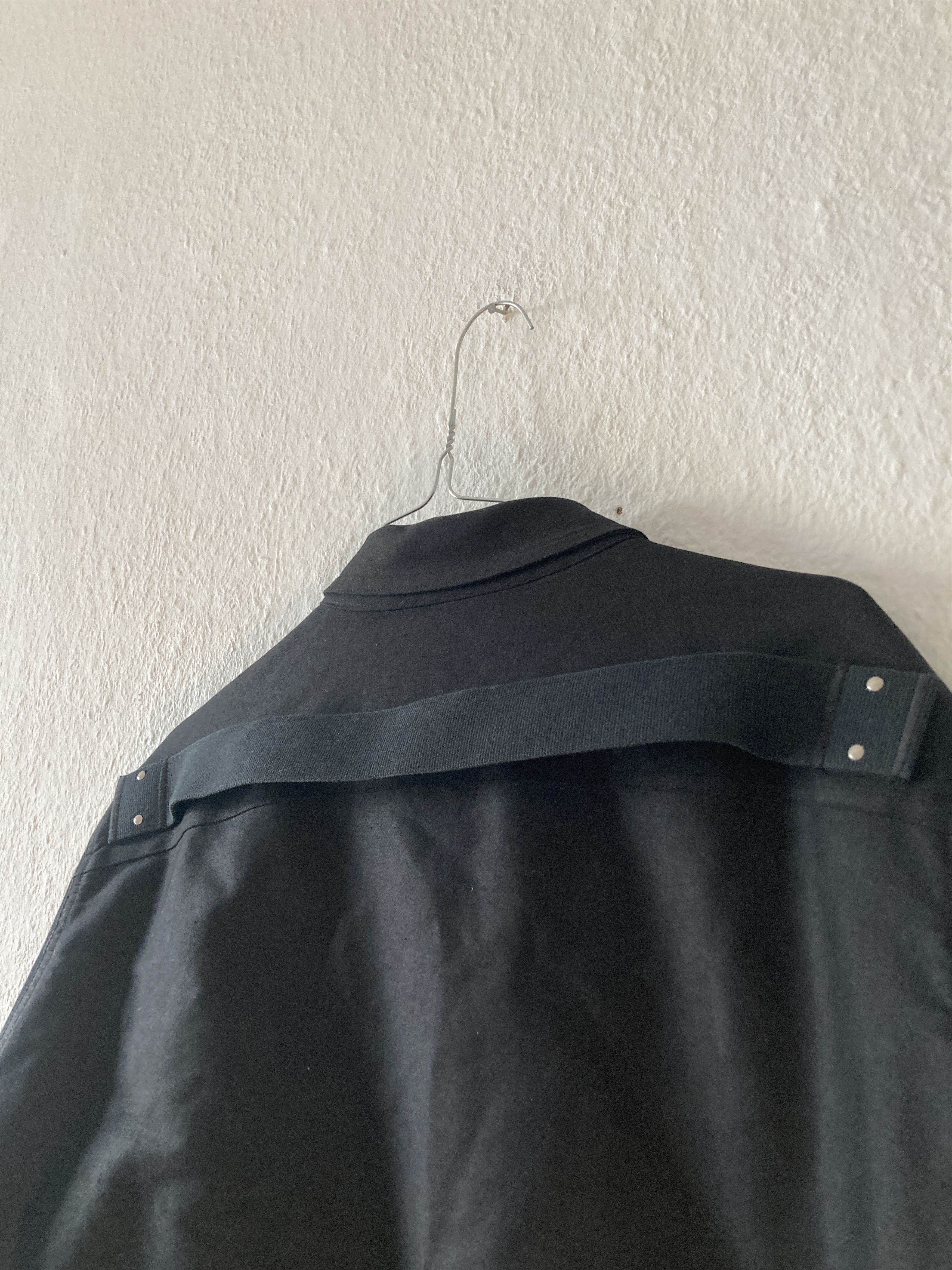 Rick Owens F/W 19 “LARRY” Cashmere & Silk Lined Shirt Jacket Rick Owens Size US L / EU 52-54 / 3 - 11 Thumbnail