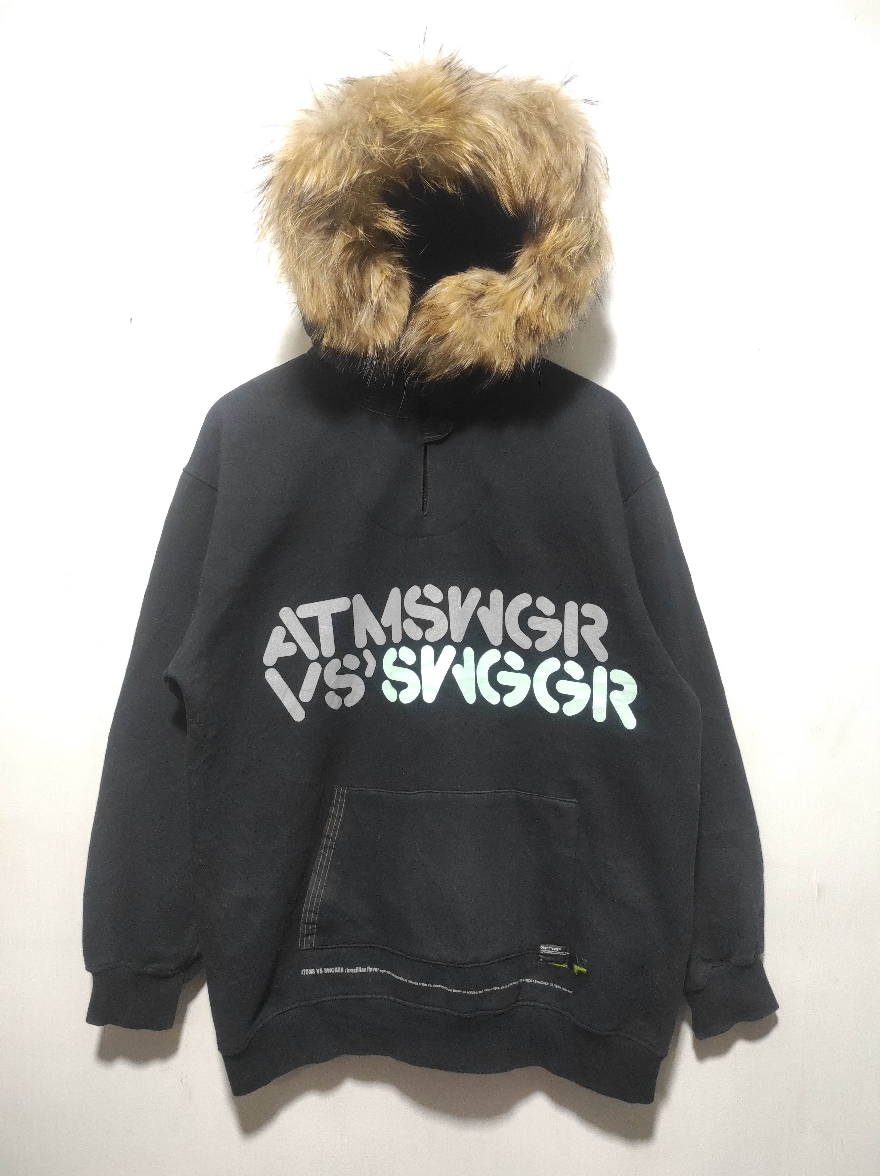 Japanese Brand Atoms vs Swagger Fur Hoodie IfSixWasNine LGB style Size US L / EU 52-54 / 3 - 2 Thumbnail