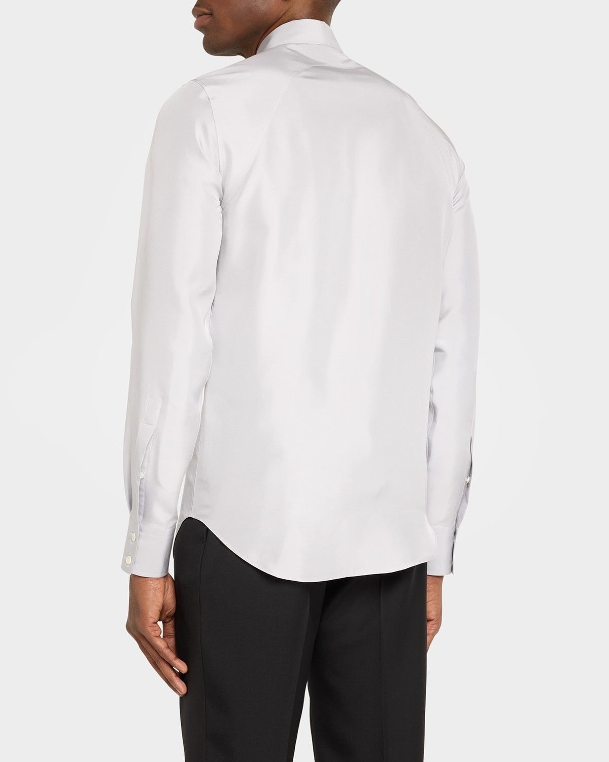 Alexander McQueen o1w1db10725 Printed Harness Shirt in Optical White Size US L / EU 52-54 / 3 - 4 Thumbnail