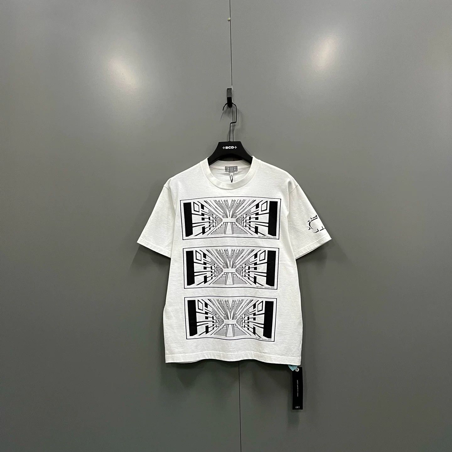 Cav Empt Cav Empt Geometric Print T-Shirt Size US M / EU 48-50 / 2 - 1 Thumbnail