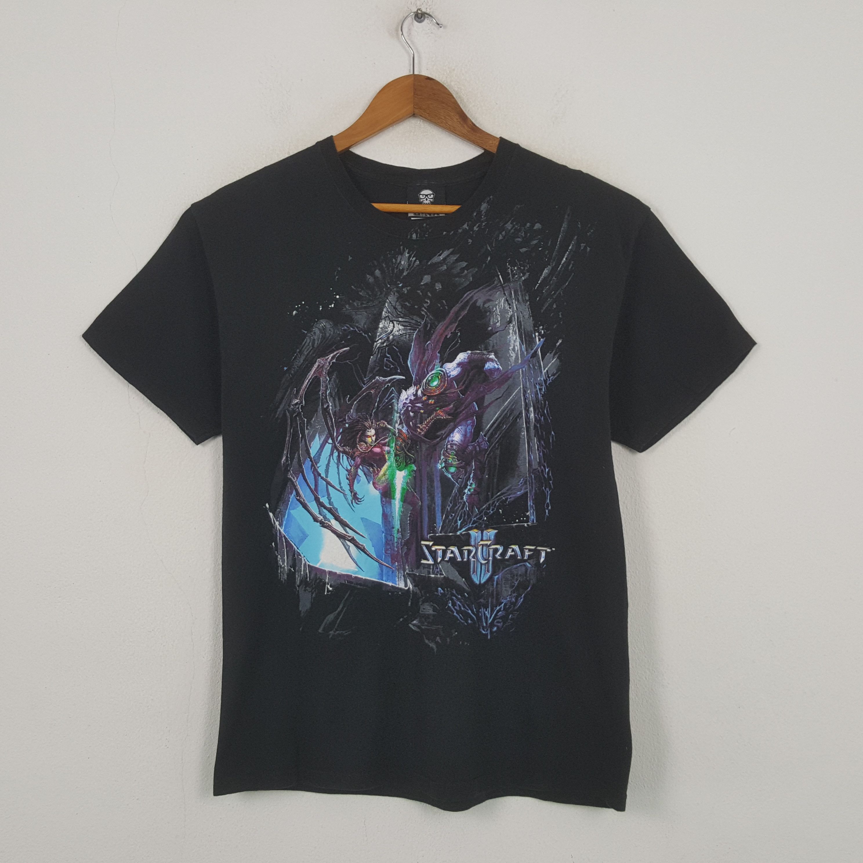 Playstation Vintage Star Craft Blizzard Playstation Games T-shirt RR4 Size US L / EU 52-54 / 3 - 1 Thumbnail