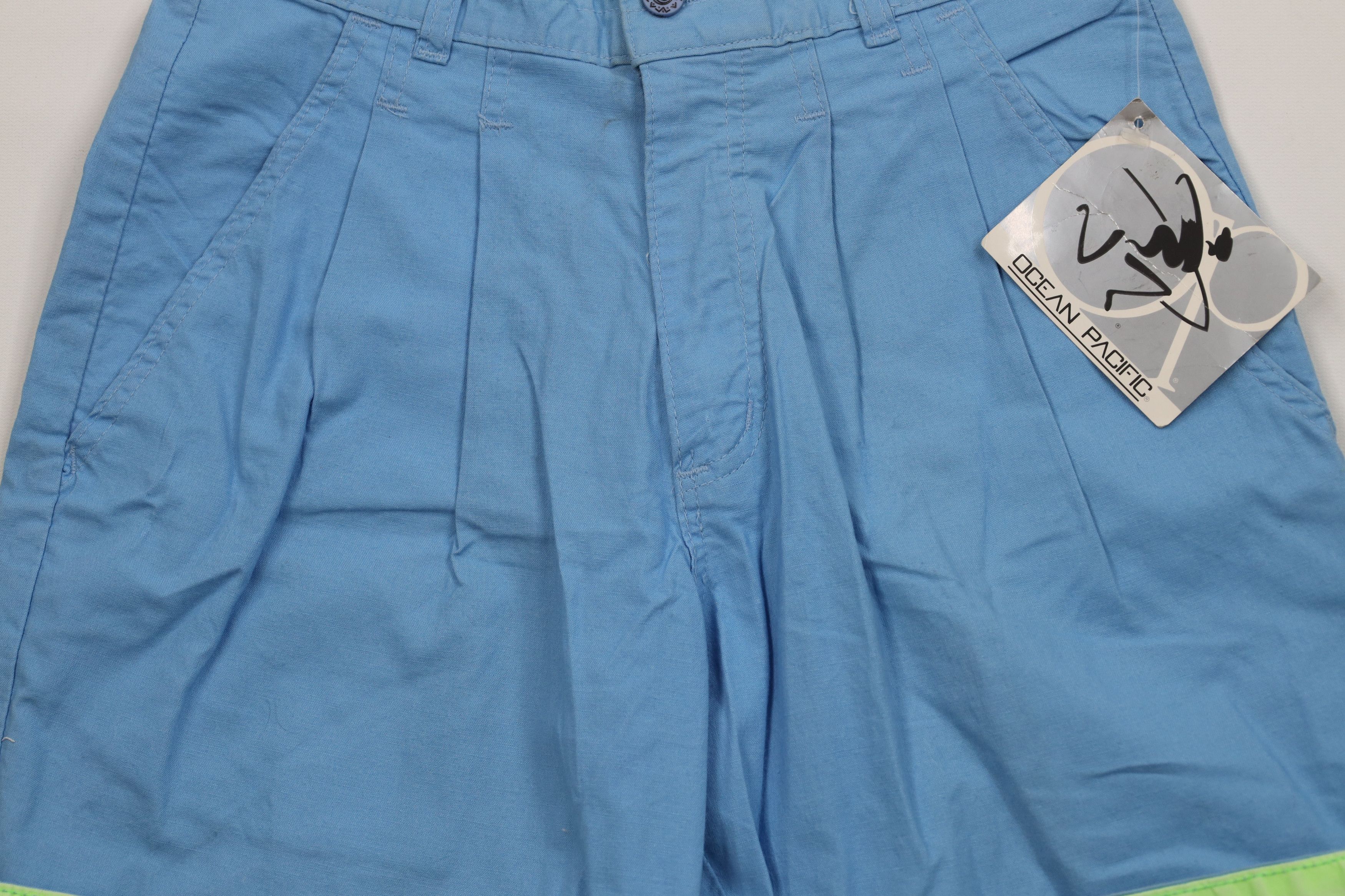 Ocean Pacific Deadstock Vtg 90s Ocean Pacific Surfing Flip Cuff Shorts USA Size US 28 / EU 44 - 3 Thumbnail