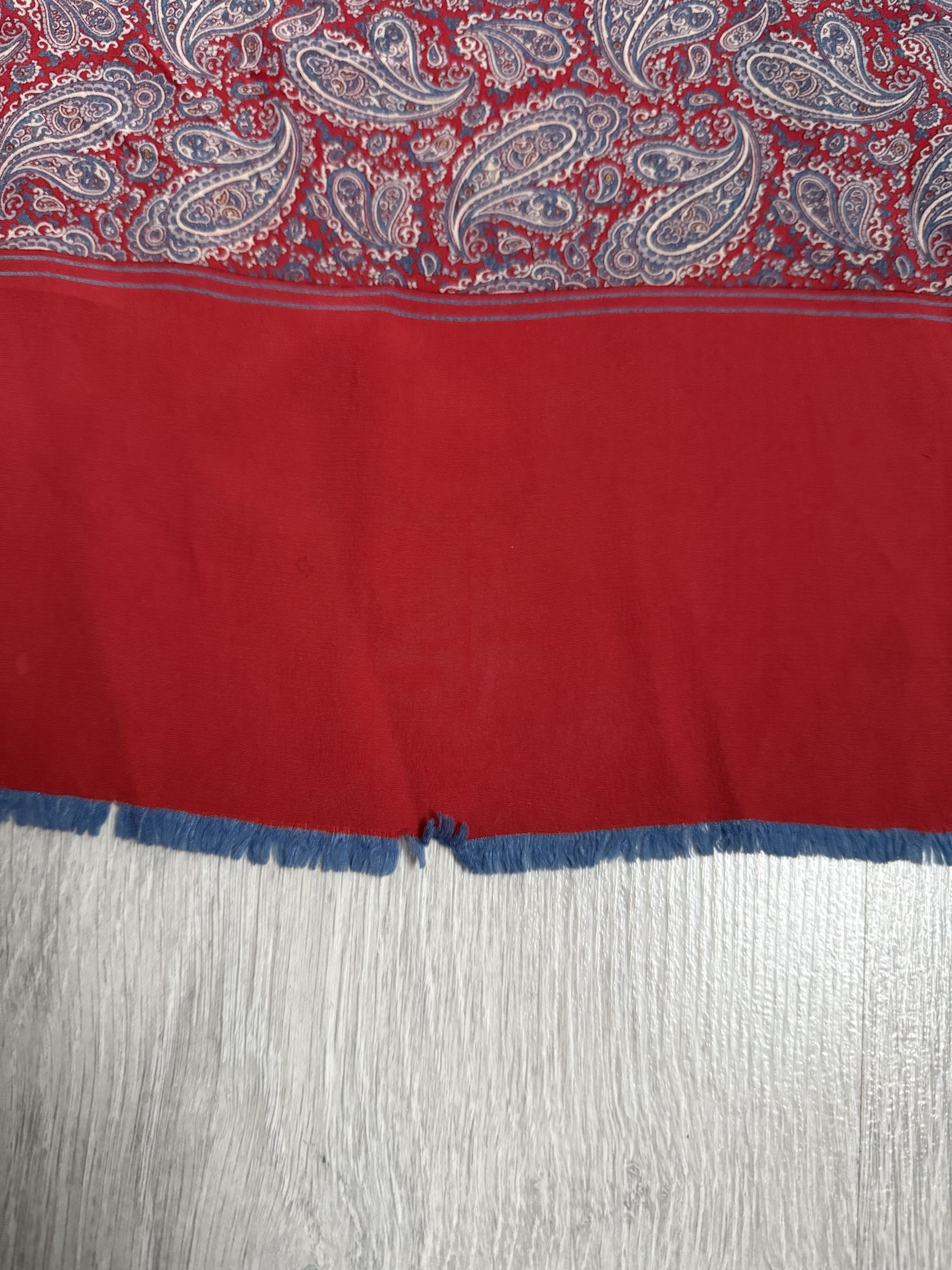 Lanvin Vintage 90s Lanvin silk scarf men’s Size ONE SIZE - 7 Thumbnail