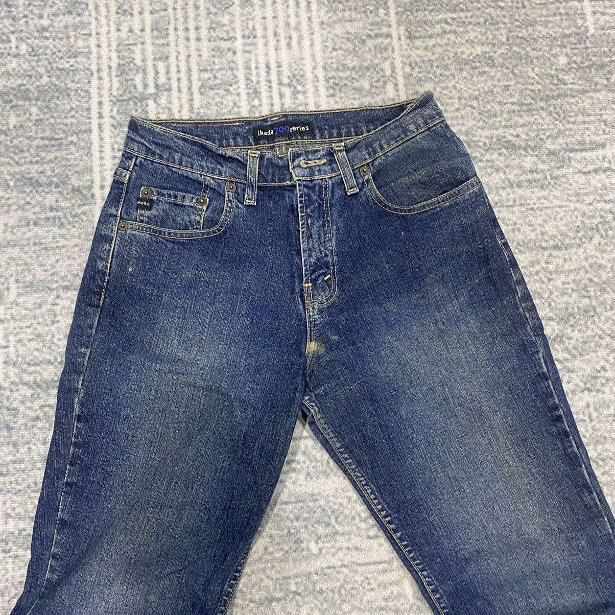 Hysteric Glamour × Japanese Brand × Le Grande Bleu (L.G.B.) Flare☠️Ikeda Jeans Mid Wash Bootcut Punk 90s Size 26" / US 2 / IT 38 - 7 Thumbnail