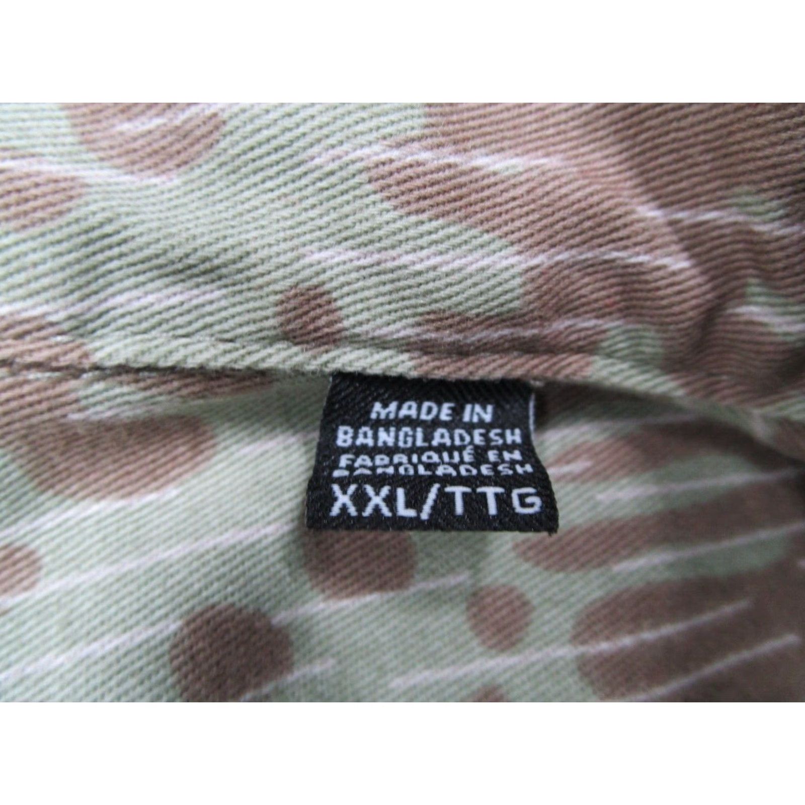 ONLY & SONS ONLY & SONS Mens Jacket 2XL Green Camo Shacket Twill Snap Front RLX AOP Onstream Vintage No N/A Size US XXL / EU 58 / 5 - 4 Thumbnail