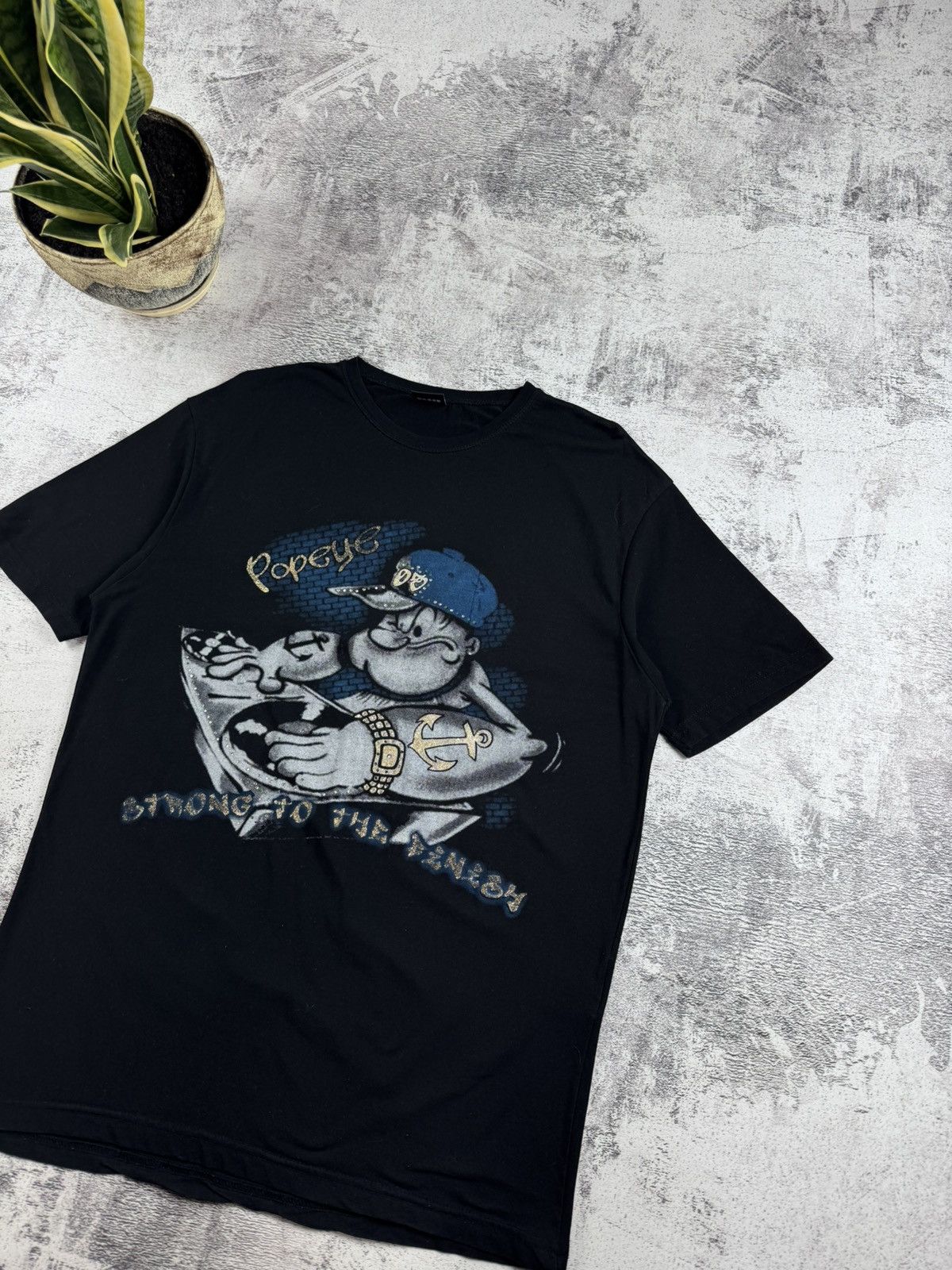Vintage Dolce & Gabbana Rap Hip Hop Graphic Y2K Jersey T Shirt Tee Size US XL / EU 56 / 4 - 3 Thumbnail