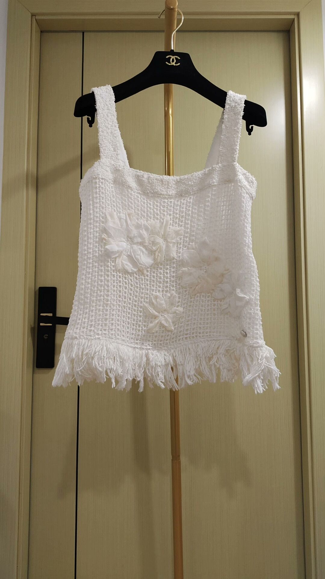Chanel Chanel Floral Tassel Cami Top Size S / US 4 / IT 40 - 1 Thumbnail