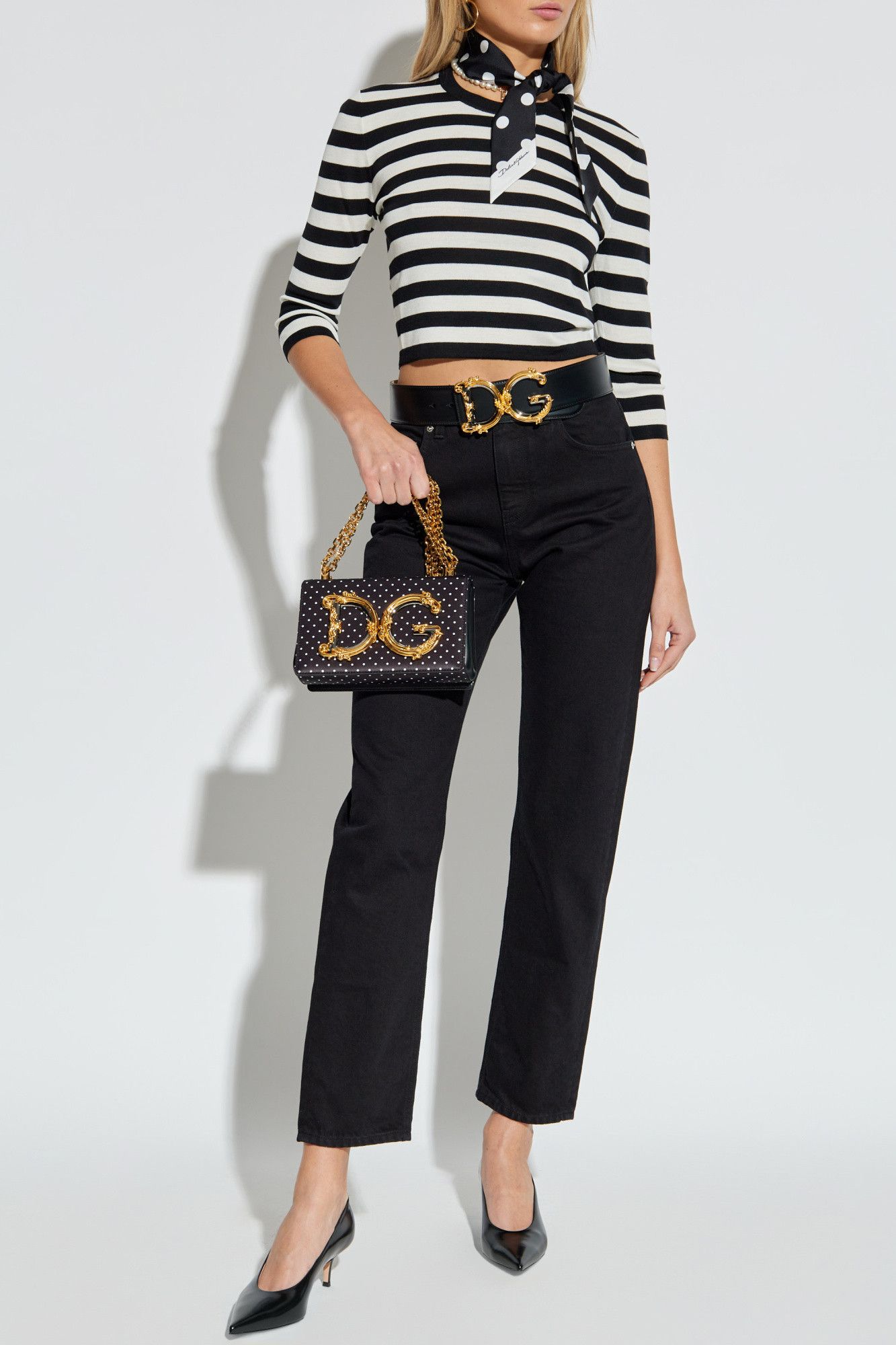 Dolce & Gabbana o1s22i1n0225 Boyfriend Jeans in Black Size 27" / US 4 / IT 40 - 3 Thumbnail