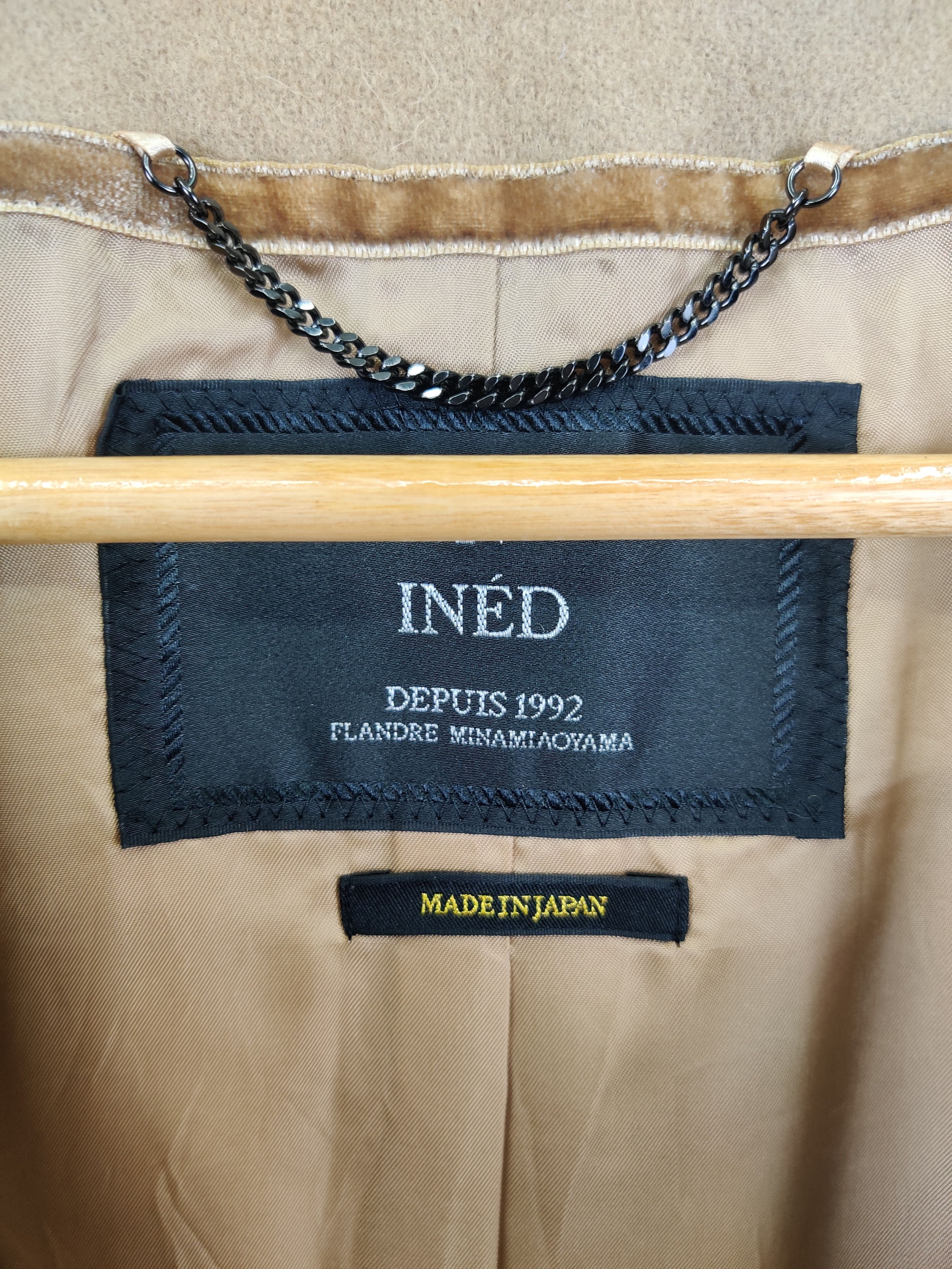 Yohji Yamamoto Vintage Ined Japan Yohji Yamamoto Wool Long Coat Size M / US 6-8 / IT 42-44 - 10 Thumbnail