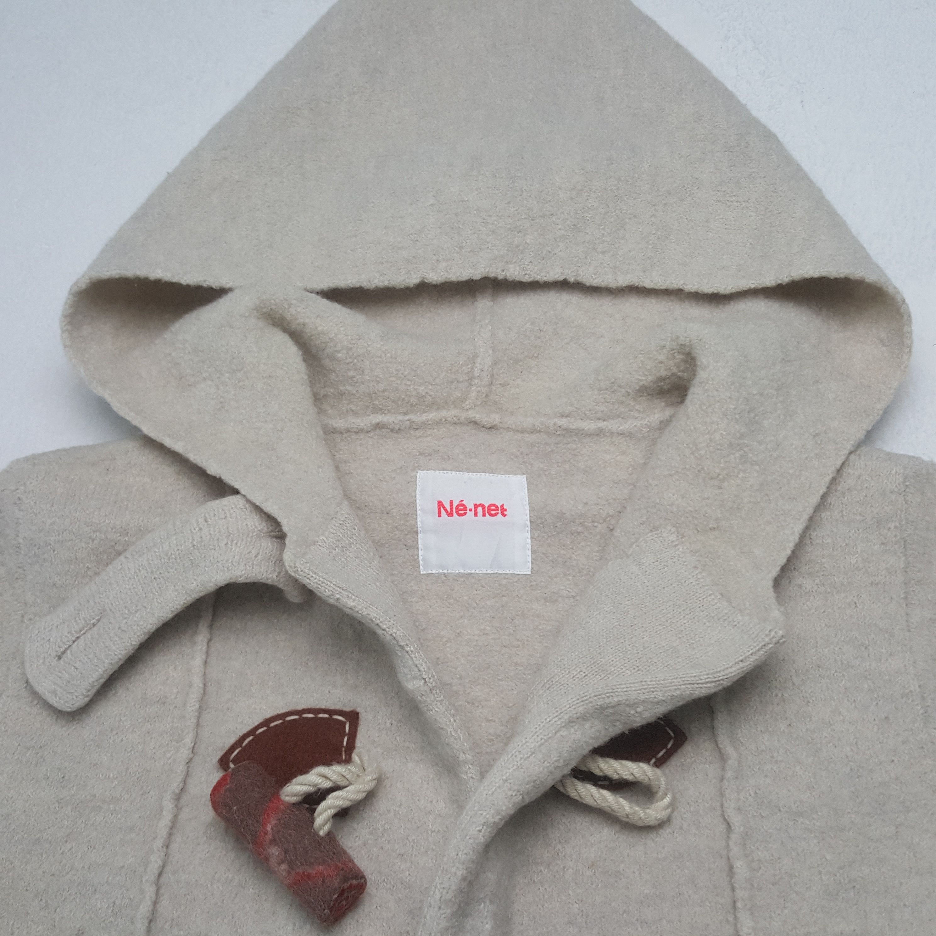 Ne-Net Vintage Ne-net by Issey Miyake Duffle Jacket Ball Hoodie Size US S / EU 44-46 / 1 - 4 Thumbnail