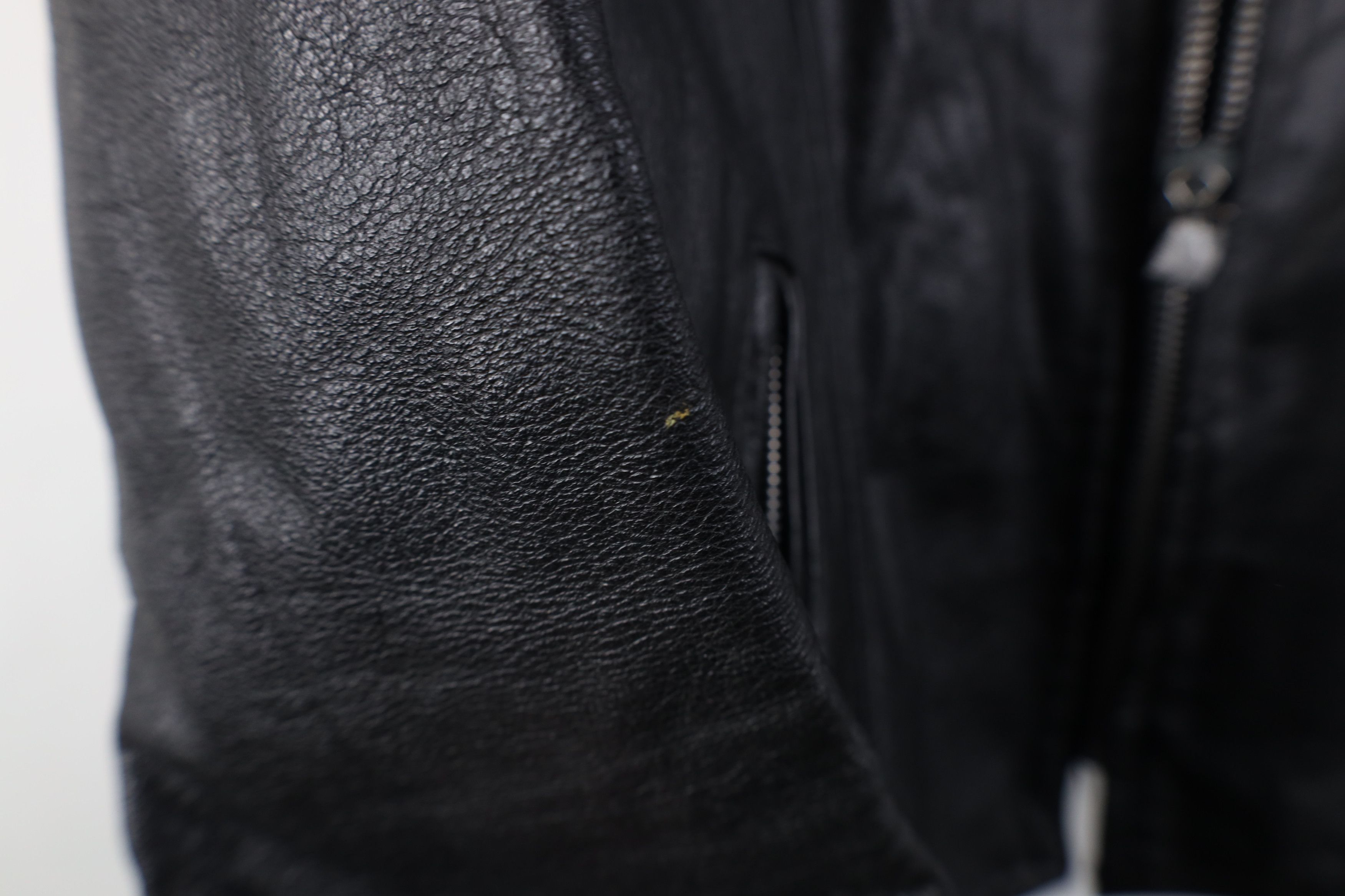 Vintage Vintage 60s Streetwear Leather Cafe Racer Bomber Jacket USA Size US XXL / EU 58 / 5 - 8 Thumbnail
