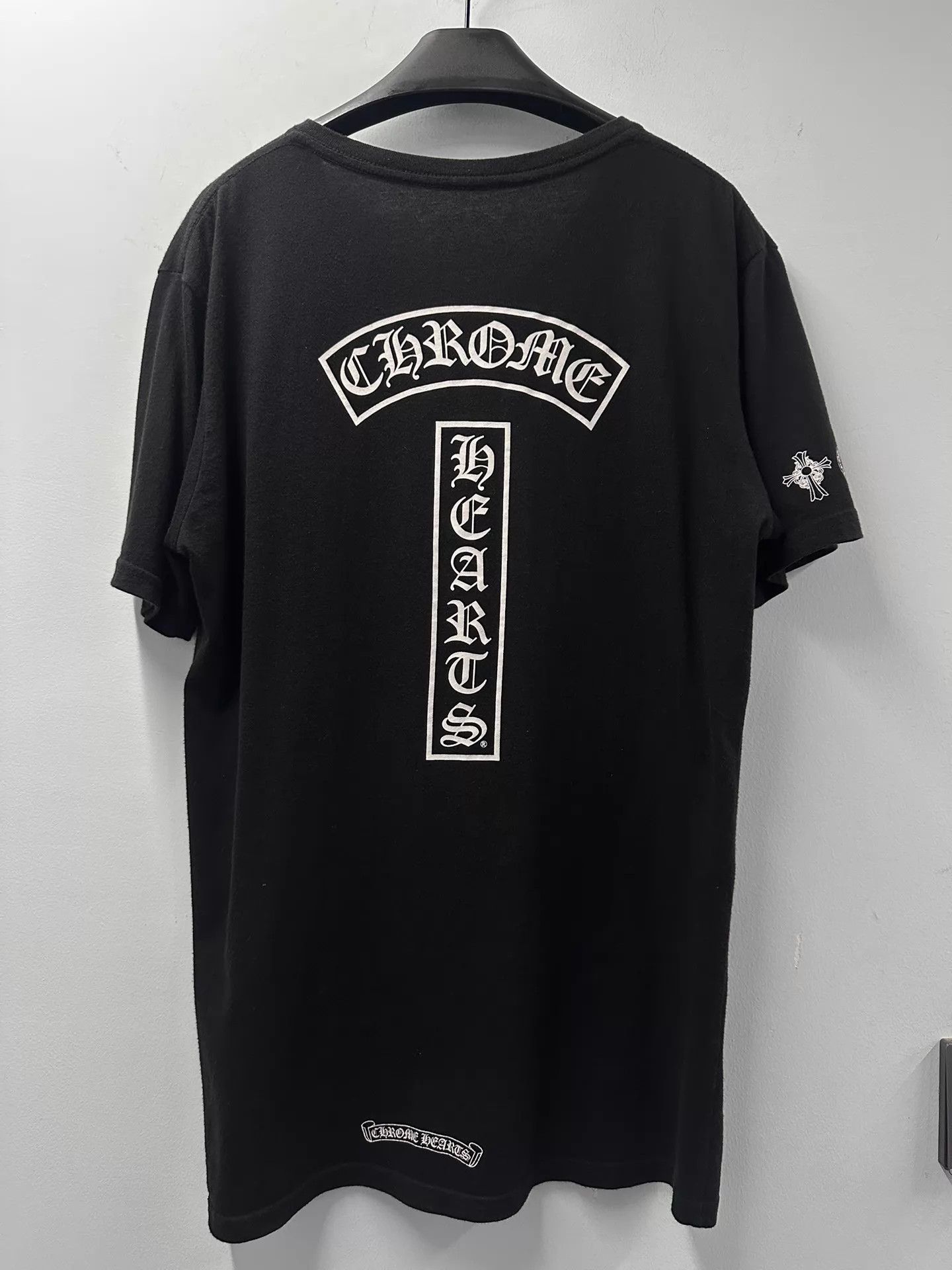 Chrome Hearts Chrome Hearts V-Neck Short Sleeve T-Bar 3 Elements Size US M / EU 48-50 / 2 - 3 Thumbnail