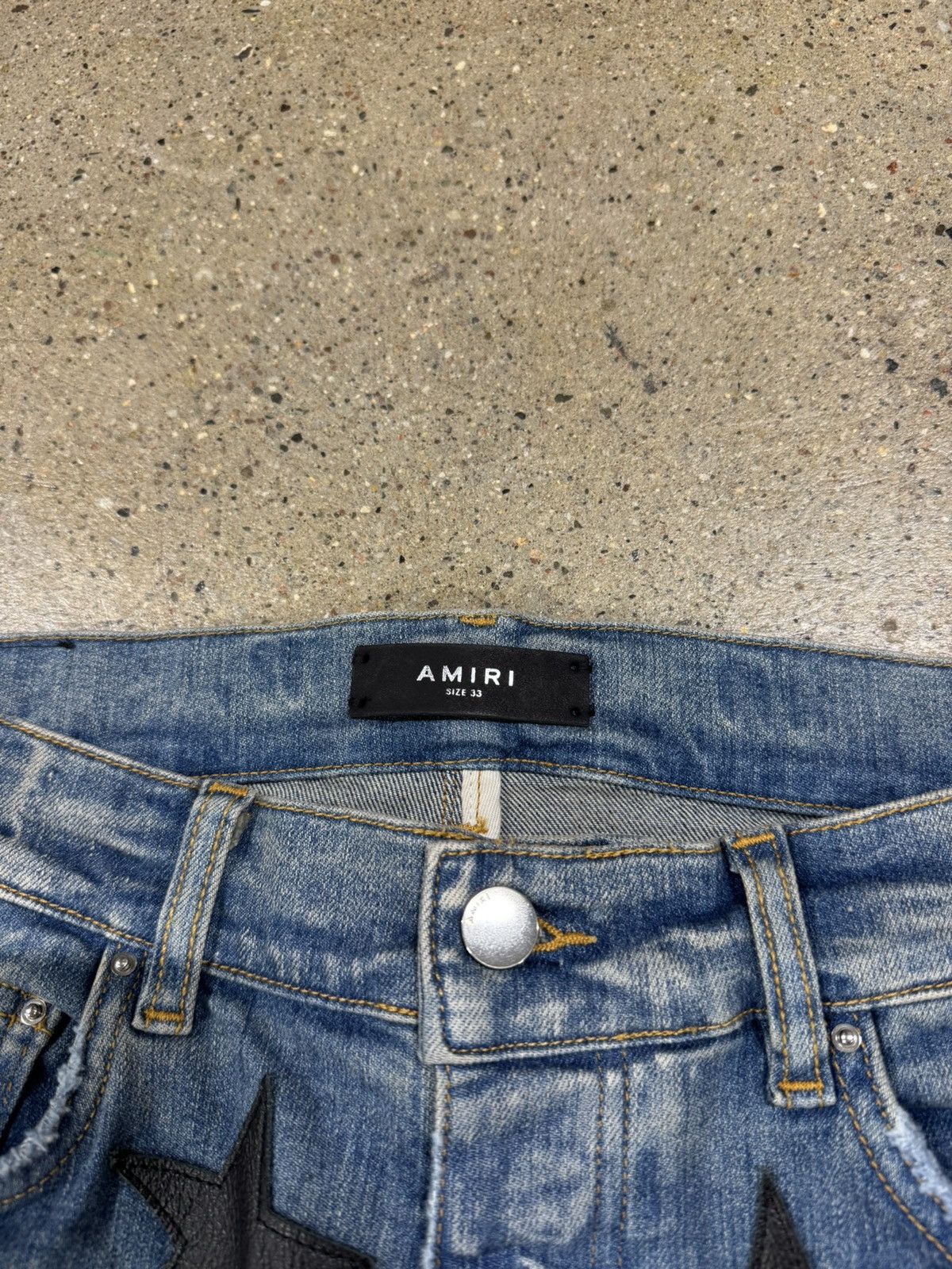 Amiri Amiri Chemist Star Denim Jeans NEW 2400$ Size US 33 - 5 Thumbnail