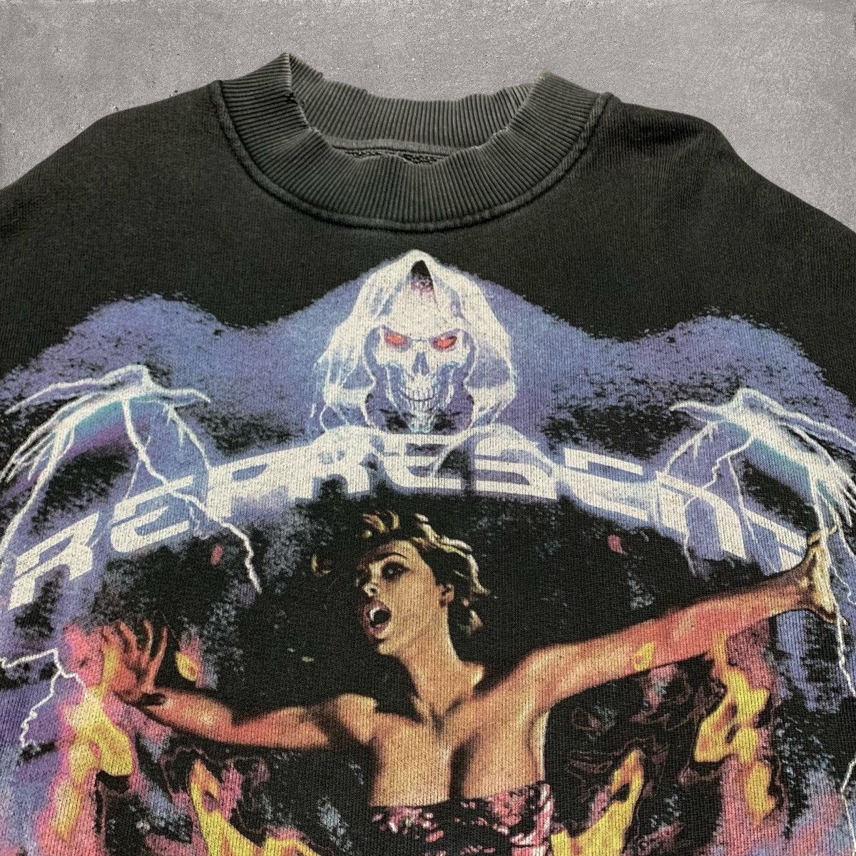 Represent Clo. Represent Medium Spirit Reaper Vintage Black Sweater Size US M / EU 48-50 / 2 - 3 Thumbnail