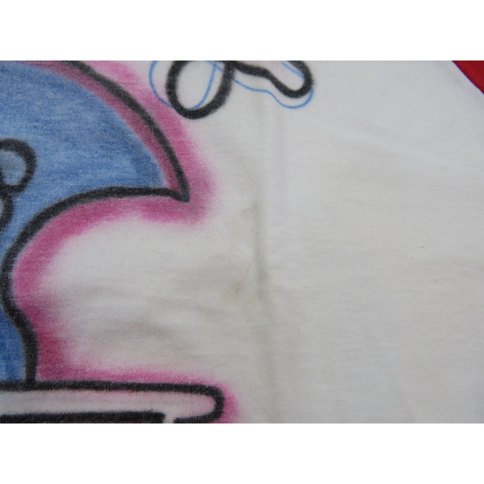 Other 80s New Jersey Giants Raglan T-Shirt, Airbrushed Sz L Size US L / EU 52-54 / 3 - 4 Thumbnail