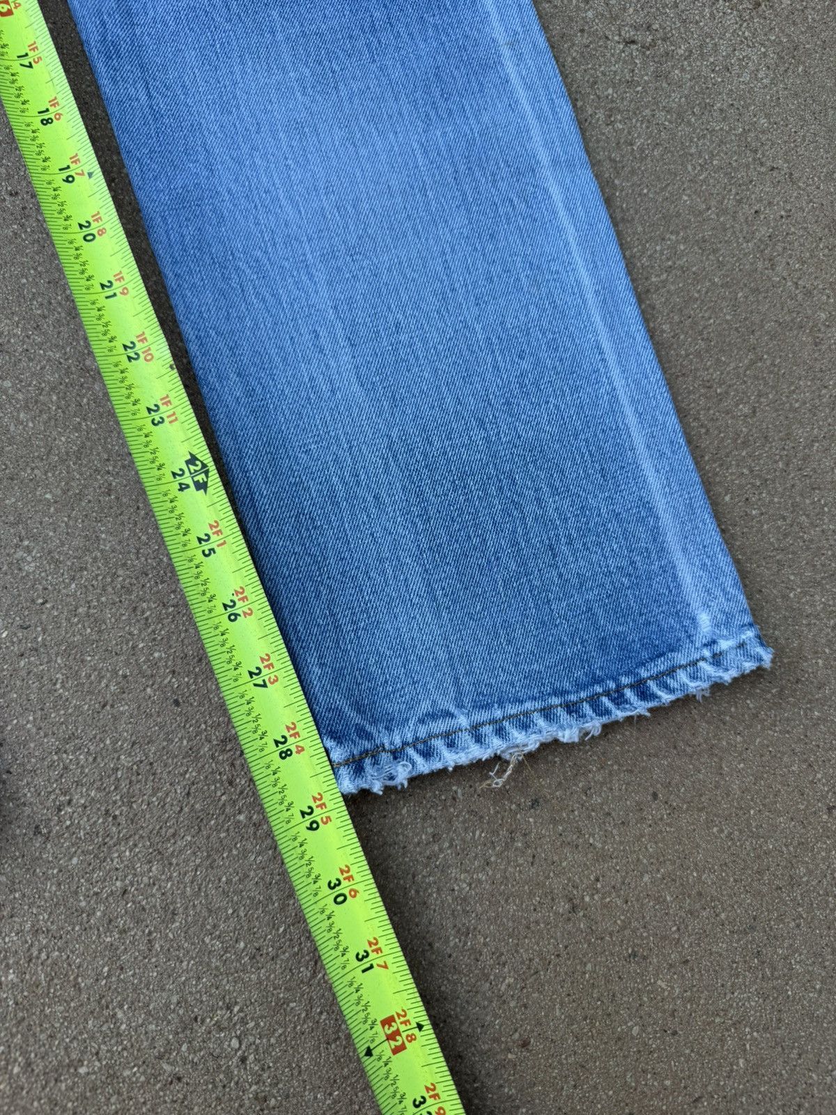 Levi's Vtg 80s Levi’s 505 Orange Tab Faded Jeans Denim Size 29x29 Size US 29 - 11 Thumbnail