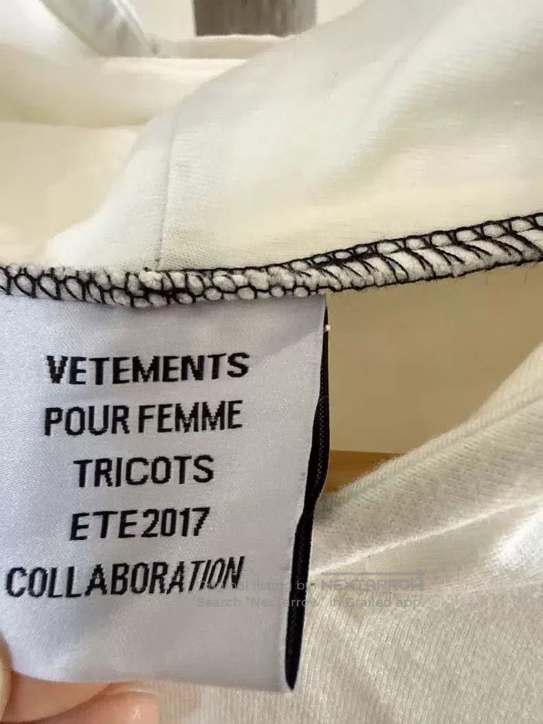 Vetements VETEMENTS Black Hoodie Size US S / EU 44-46 / 1 - 2 Thumbnail