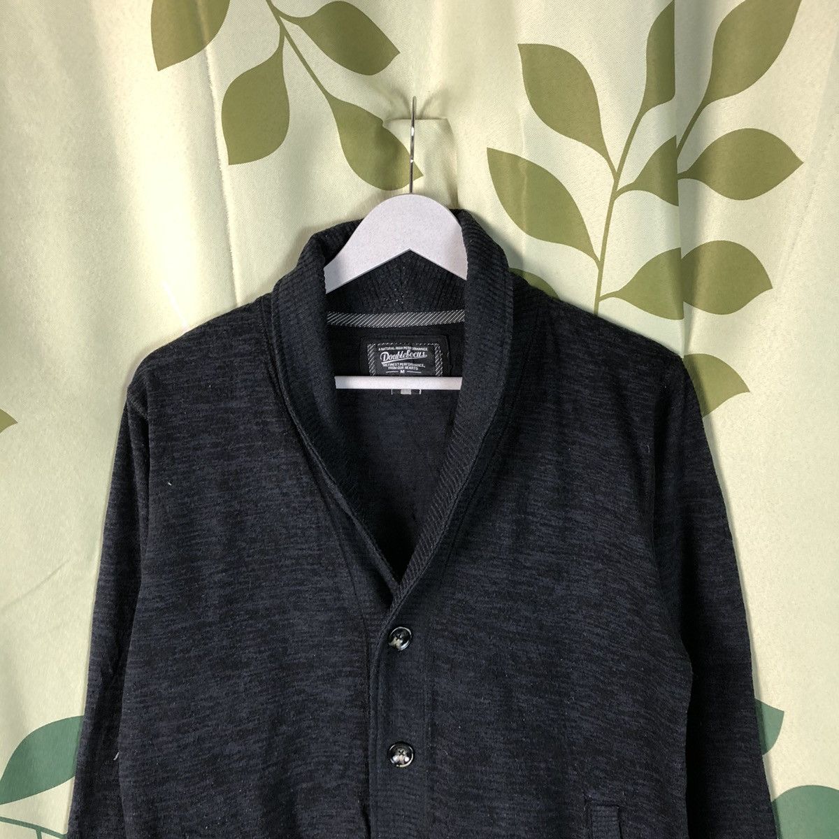 Homespun Knitwear Double Focus Black vintage Cardigan #7429 Size US M / EU 48-50 / 2 - 2 Thumbnail