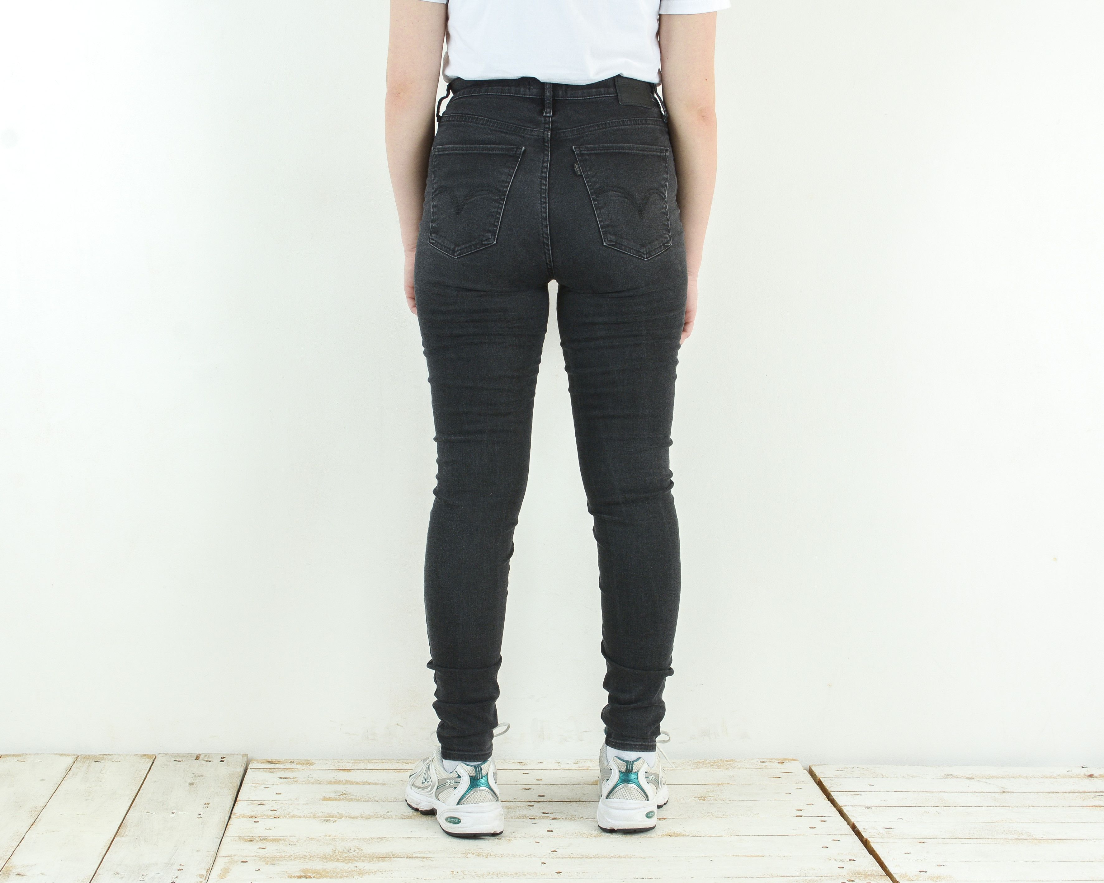 Levi's × Levi's Vintage Clothing × Vintage Mile High Super Skinny W31 L32 Jeans Denim Pants Trousers Size 31" - 3 Thumbnail