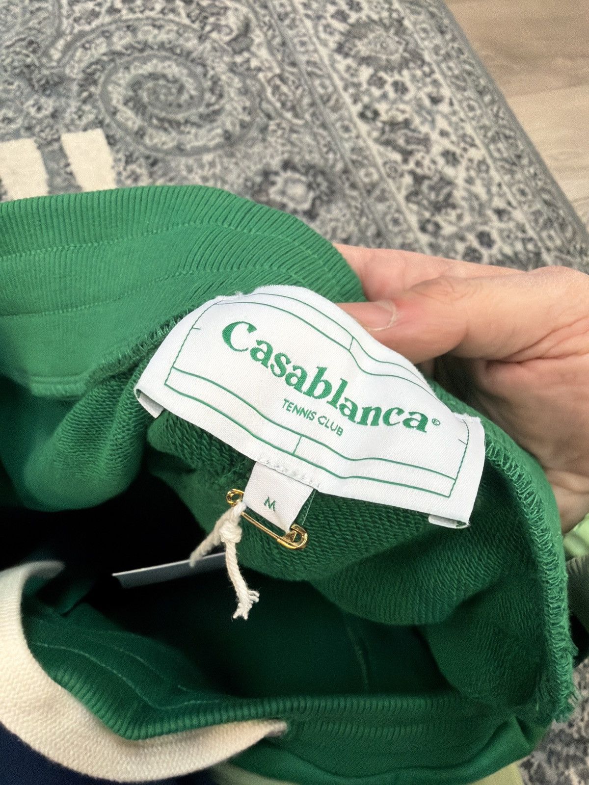 Casablanca Casablanca sweatsuit green mini logo Size US M / EU 48-50 / 2 - 12 Thumbnail