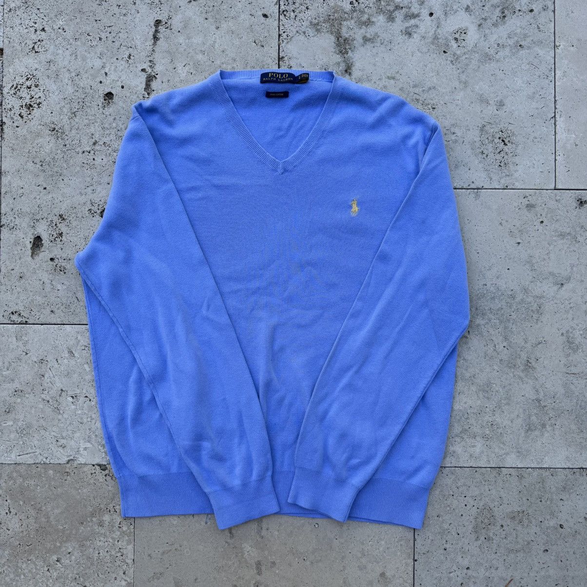 Polo Ralph Lauren Size L- Polo Ralph Lauren v-neck aweater Size US L / EU 52-54 / 3 - 3 Thumbnail