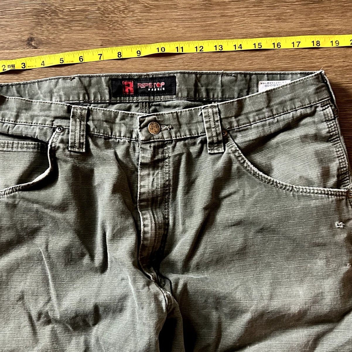 Wrangler Vtg Wrangler Riggs Ripstop Carpenter Pants Size US 38 / EU 54 - 6 Thumbnail