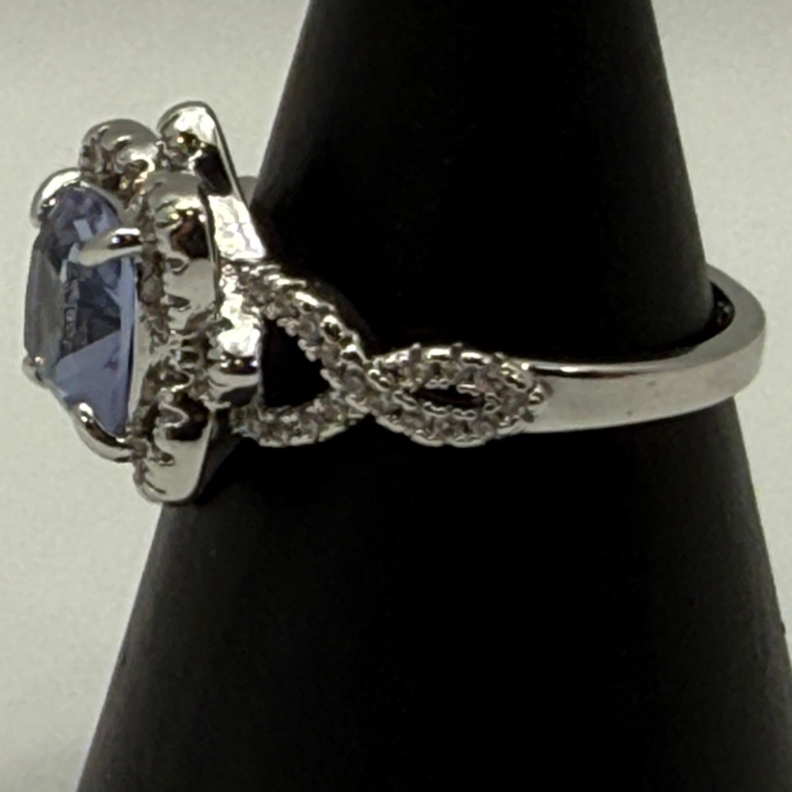Other Bomb Party Lab Created Light Amethyst Size 8 Ring Size ONE SIZE - 3 Thumbnail