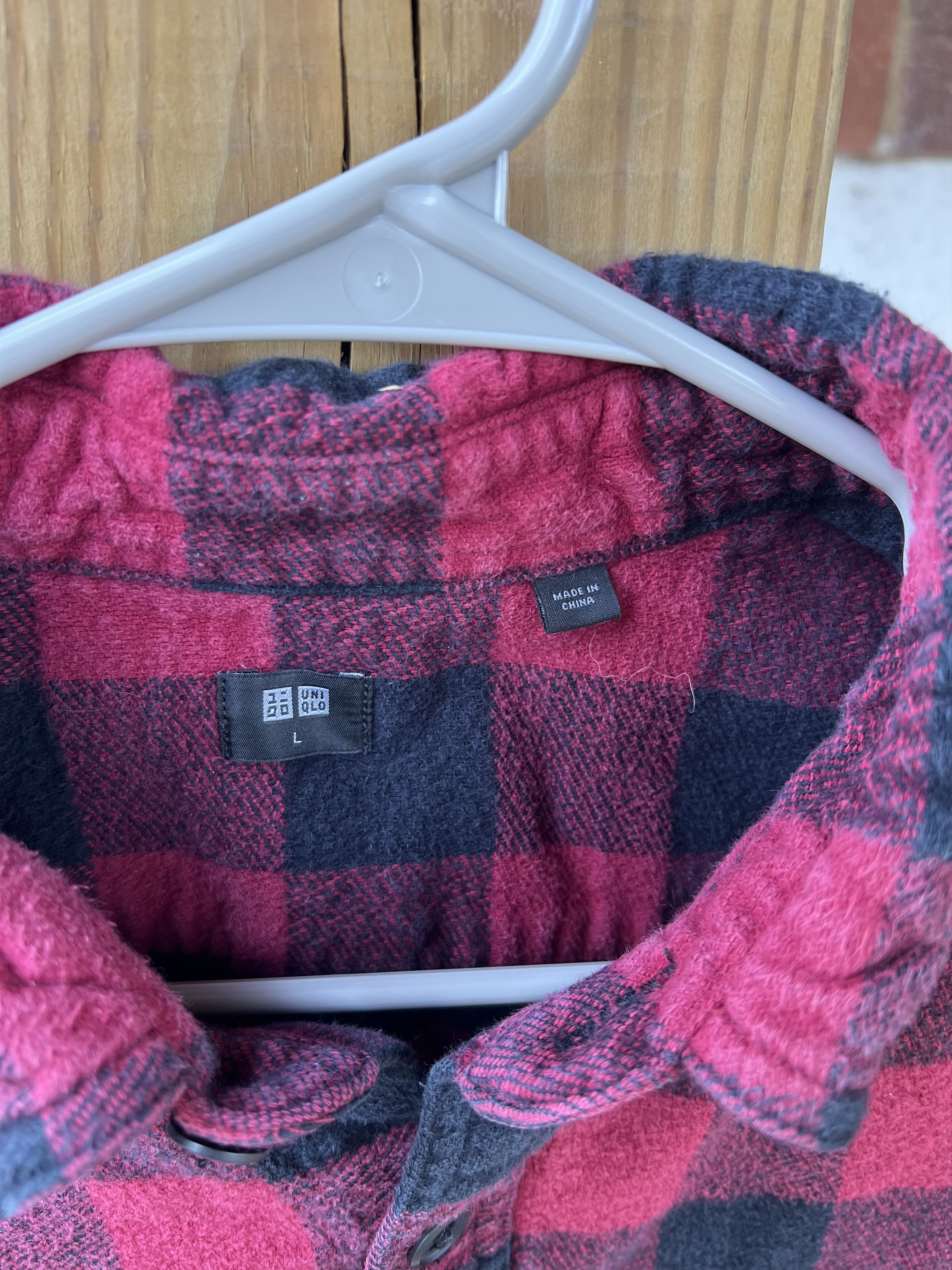 Uniqlo Heavier Buffalo Plaid flannel Size US L / EU 52-54 / 3 - 2 Thumbnail