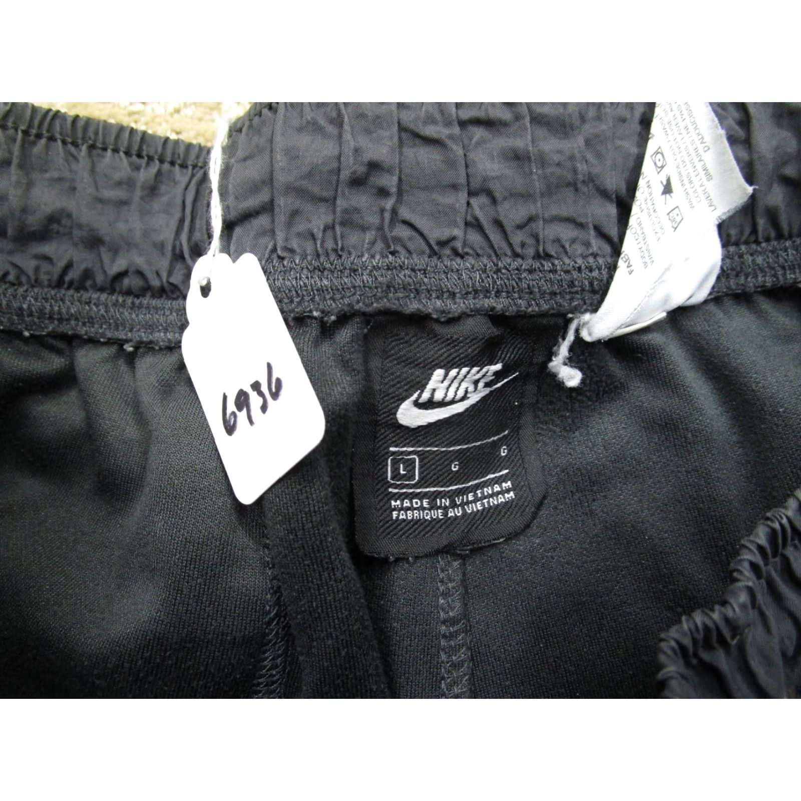 Nike Nike Joggers Men L Blue Color Block Tapered Sportswear Running & Training pants Size US 33 - 7 Thumbnail