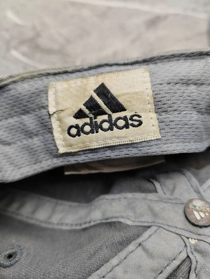 Adidas Vintage Adidas DIstressed Cap Hat Size ONE SIZE - 8 Thumbnail