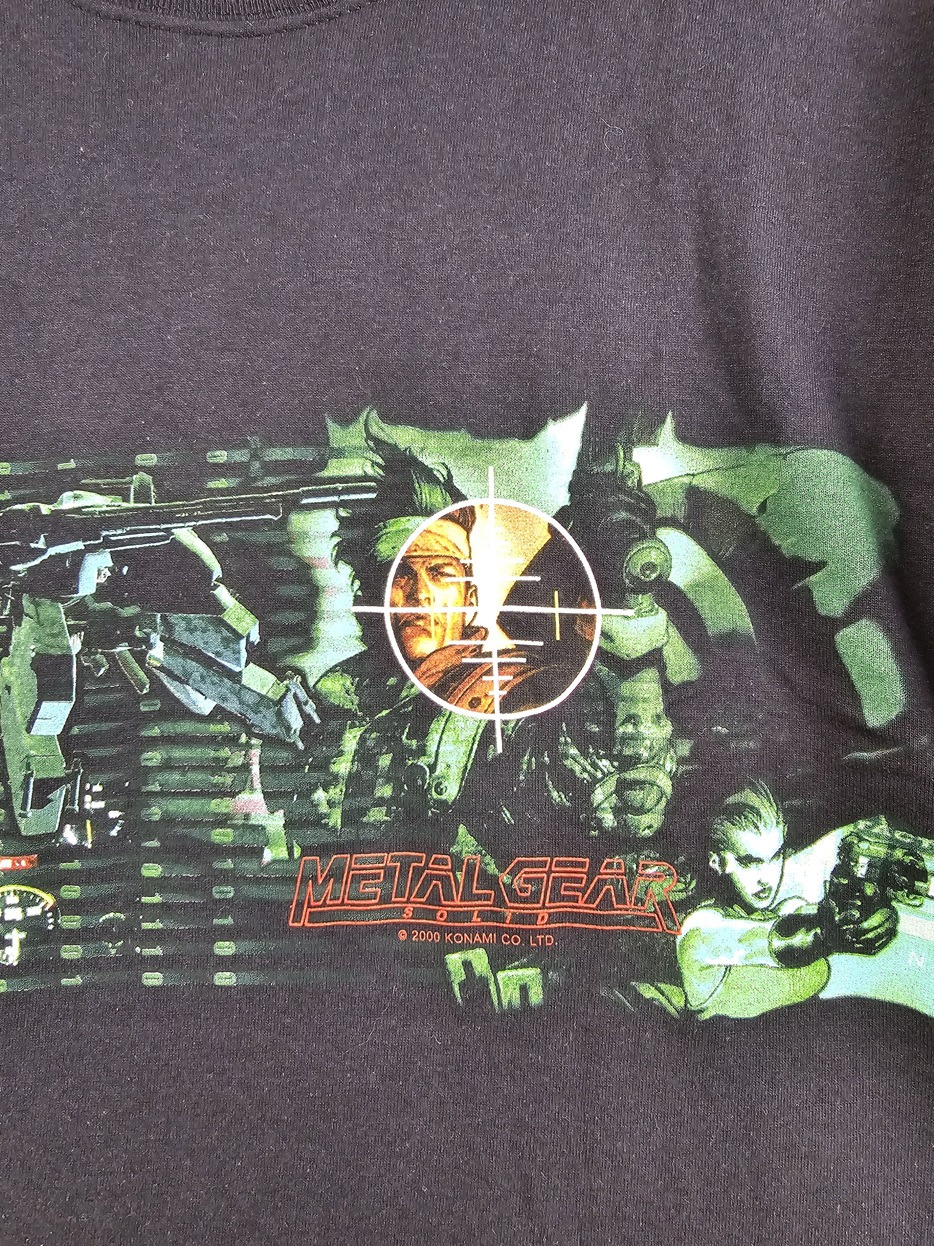 Anime × Vintage 2000 Metal Gear Solid M 21" 29" Size US M / EU 48-50 / 2 - 3 Thumbnail