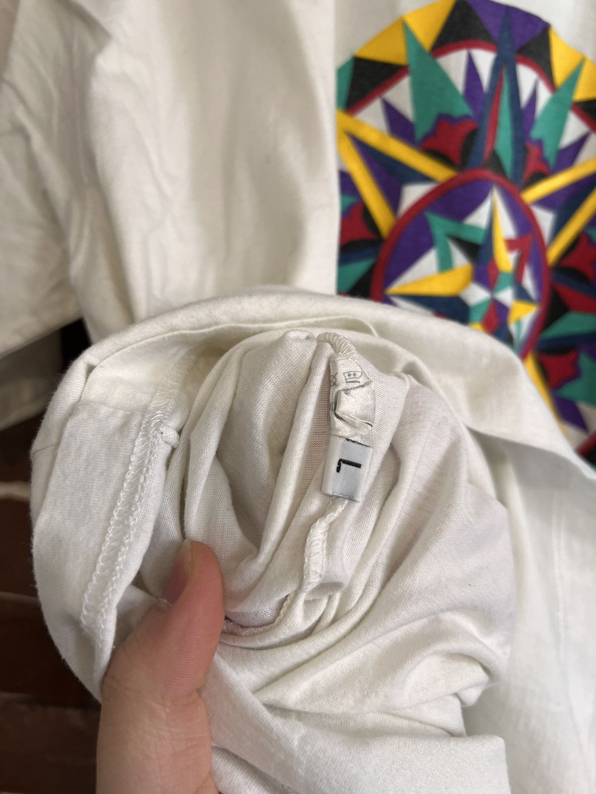 Missoni Rare Vintage 80s Missoni Sport Logo Tshirt White XL Designer Size US L / EU 52-54 / 3 - 5 Thumbnail