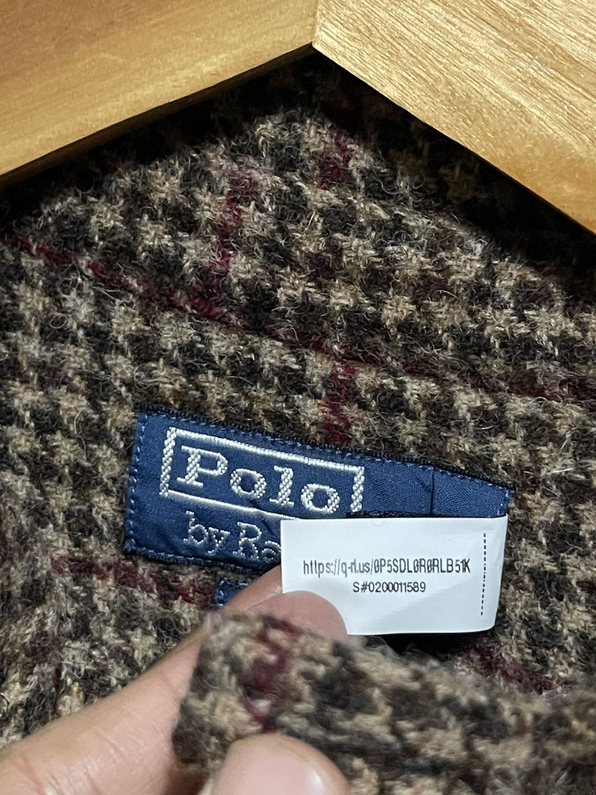 Polo Ralph Lauren Suede-Patch Shetland Wool Overshirt Size US XS / EU 42 / 0 - 9 Thumbnail