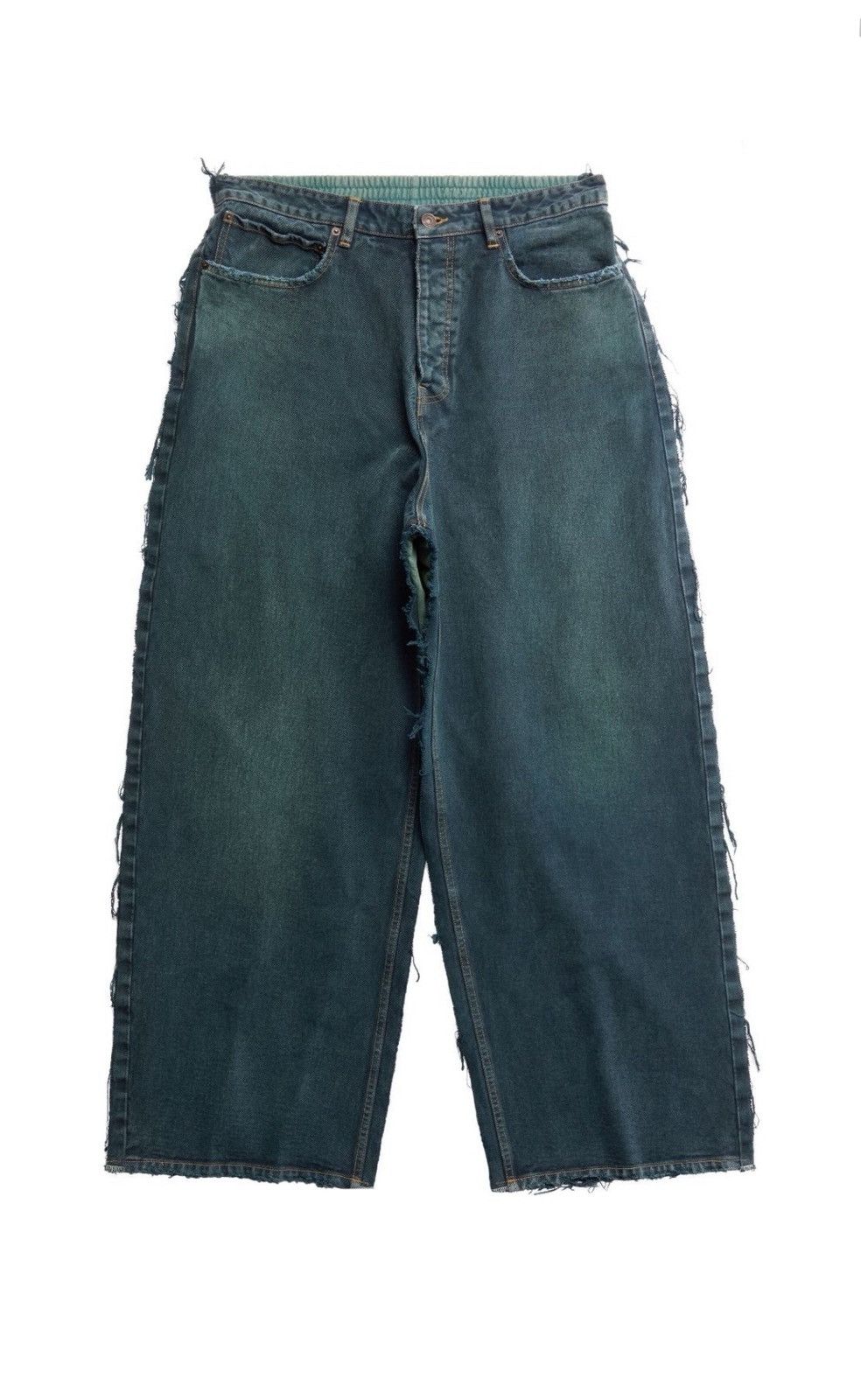Balenciaga Hybrid Baggy Jeans Size US 31 - 1 Thumbnail