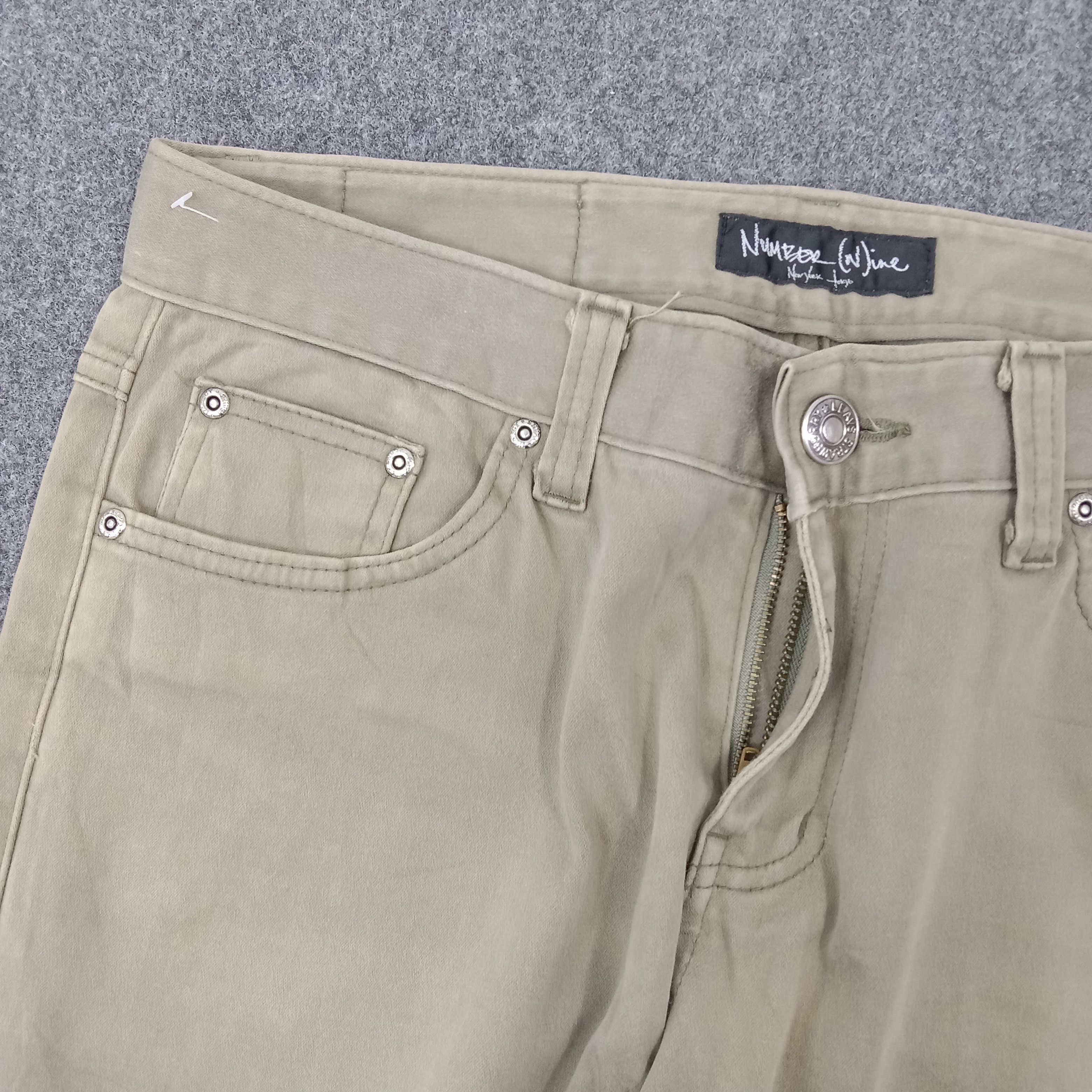 Number (N)ine Number Nine Japanese Streetwear Regular Pants C265N29 Size US 32 / EU 48 - 2 Thumbnail