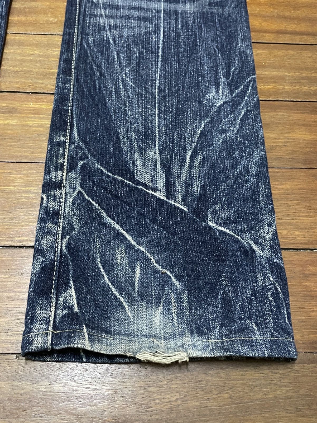 Vintage Rare Design Vintage Japanese Brand Jungle Storm Jeans 1990s Size US 33 - 8 Thumbnail