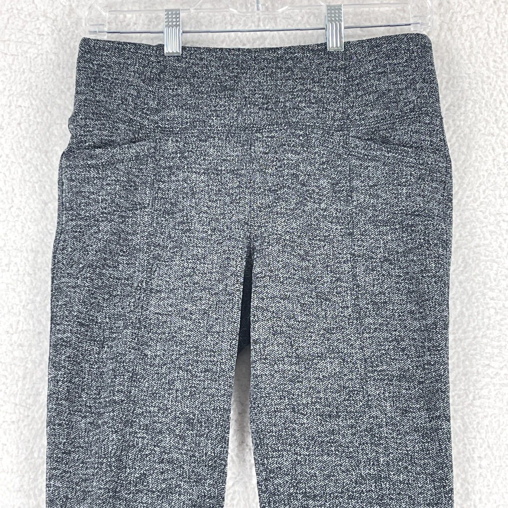 Athleta Athleta Womens Leggings Black Herringbone Metro High Waist Pull On Size M Size 32" / US 10 / IT 46 - 2 Thumbnail