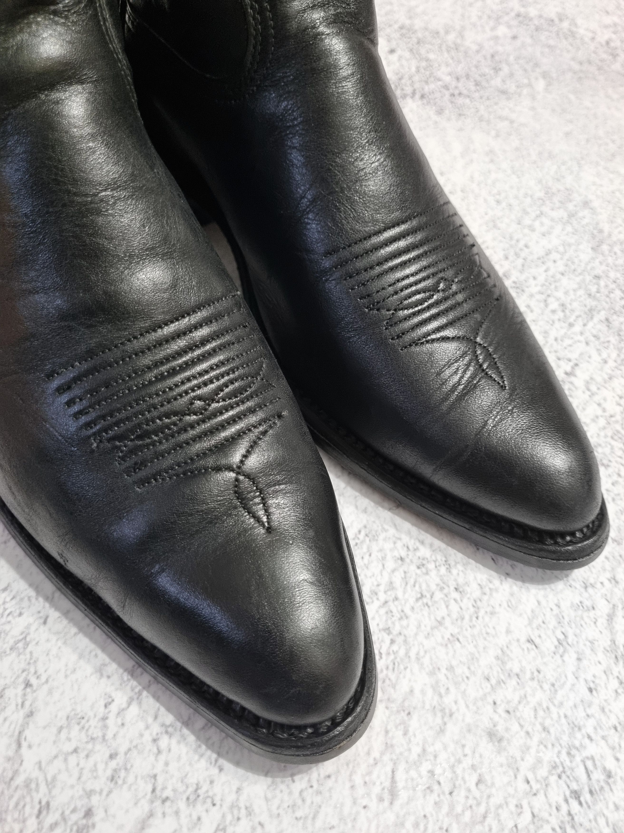 Vintage Vintage Leather Cowboy Western Boots Size US 10.5 / EU 43-44 - 7 Thumbnail