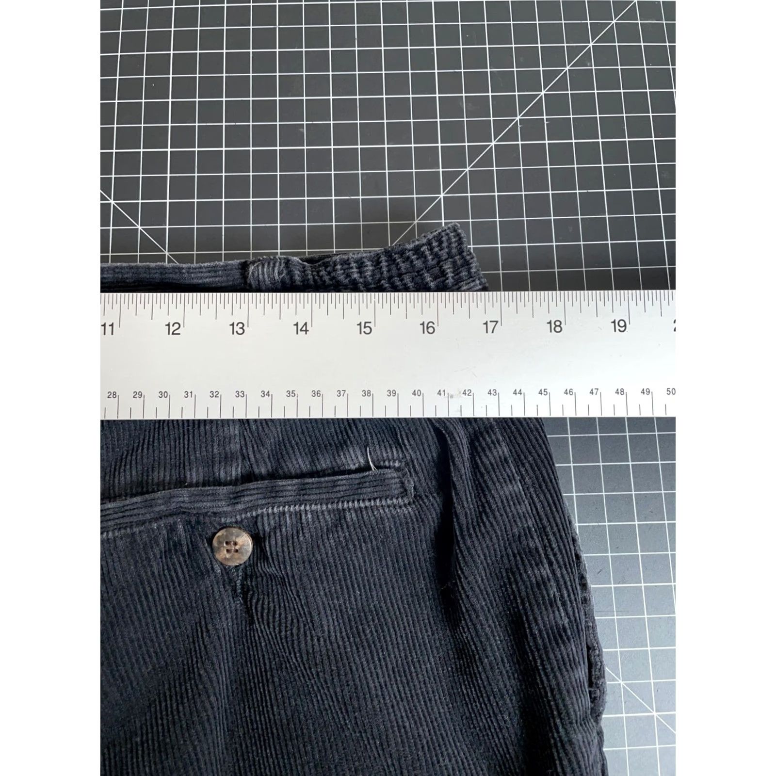 Vintage VINTAGE Fresh Squeeze Baggy Fit Corduroy Pants Men's 34 x 28 Black Straight Leg Skater 90s Mens Pants Size US 34 / EU 50 - 5 Thumbnail