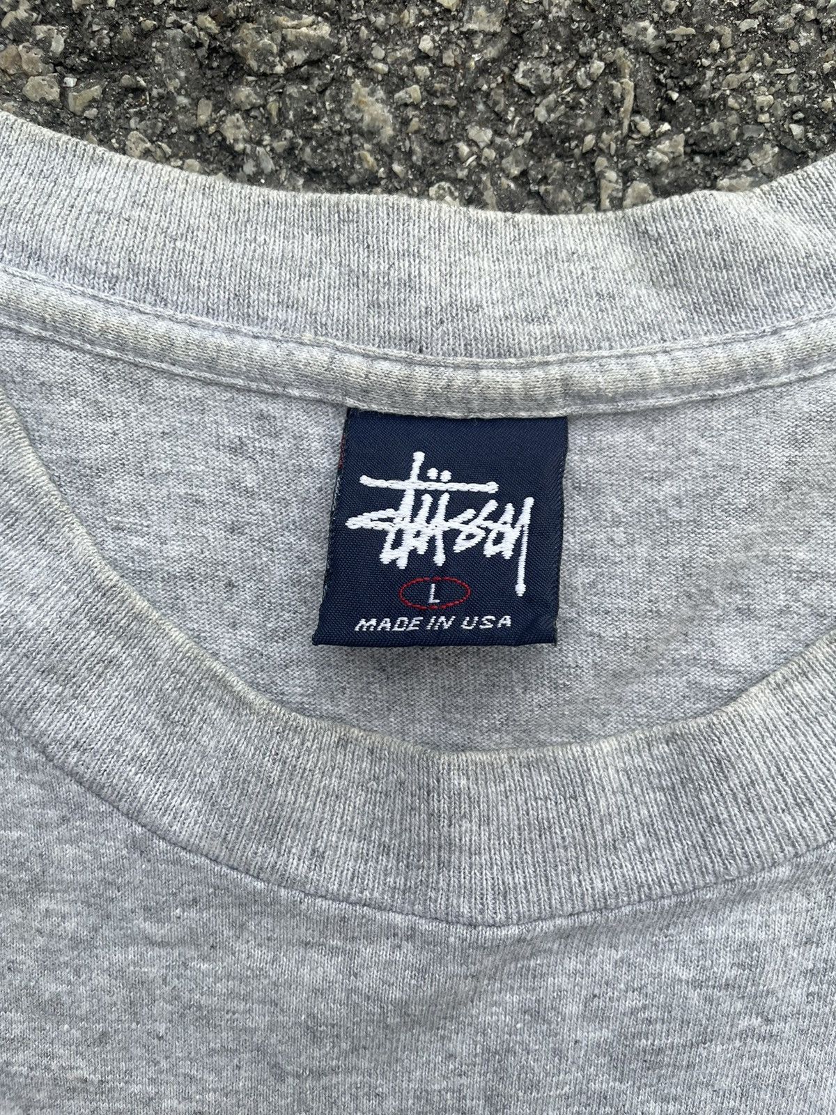 Stussy × Vintage Rare Vintage stussy tee Size US L / EU 52-54 / 3 - 3 Thumbnail