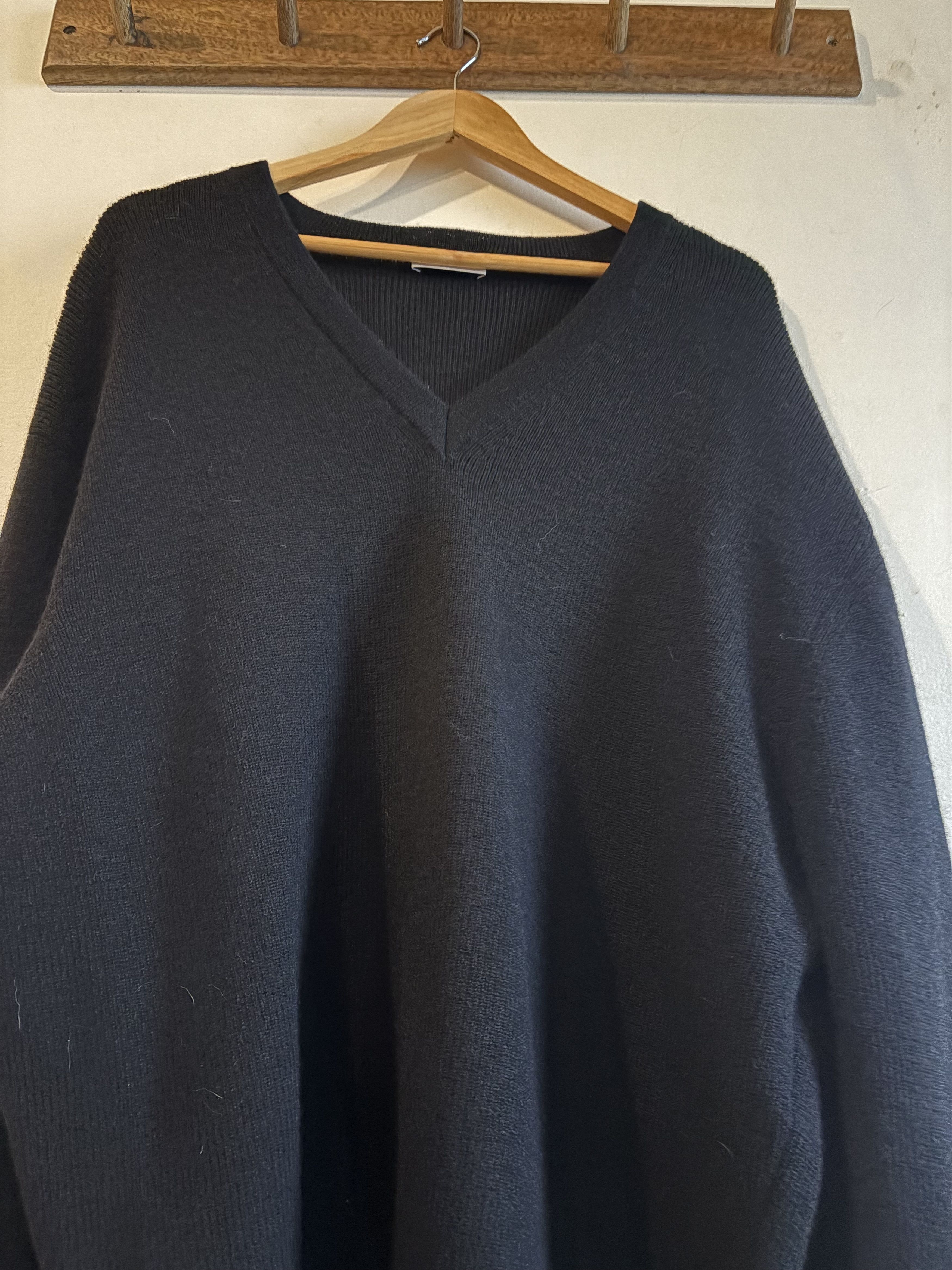 Lemaire Lemaire Oversized V Neck Sweater Size US XXL / EU 58 / 5 - 3 Thumbnail
