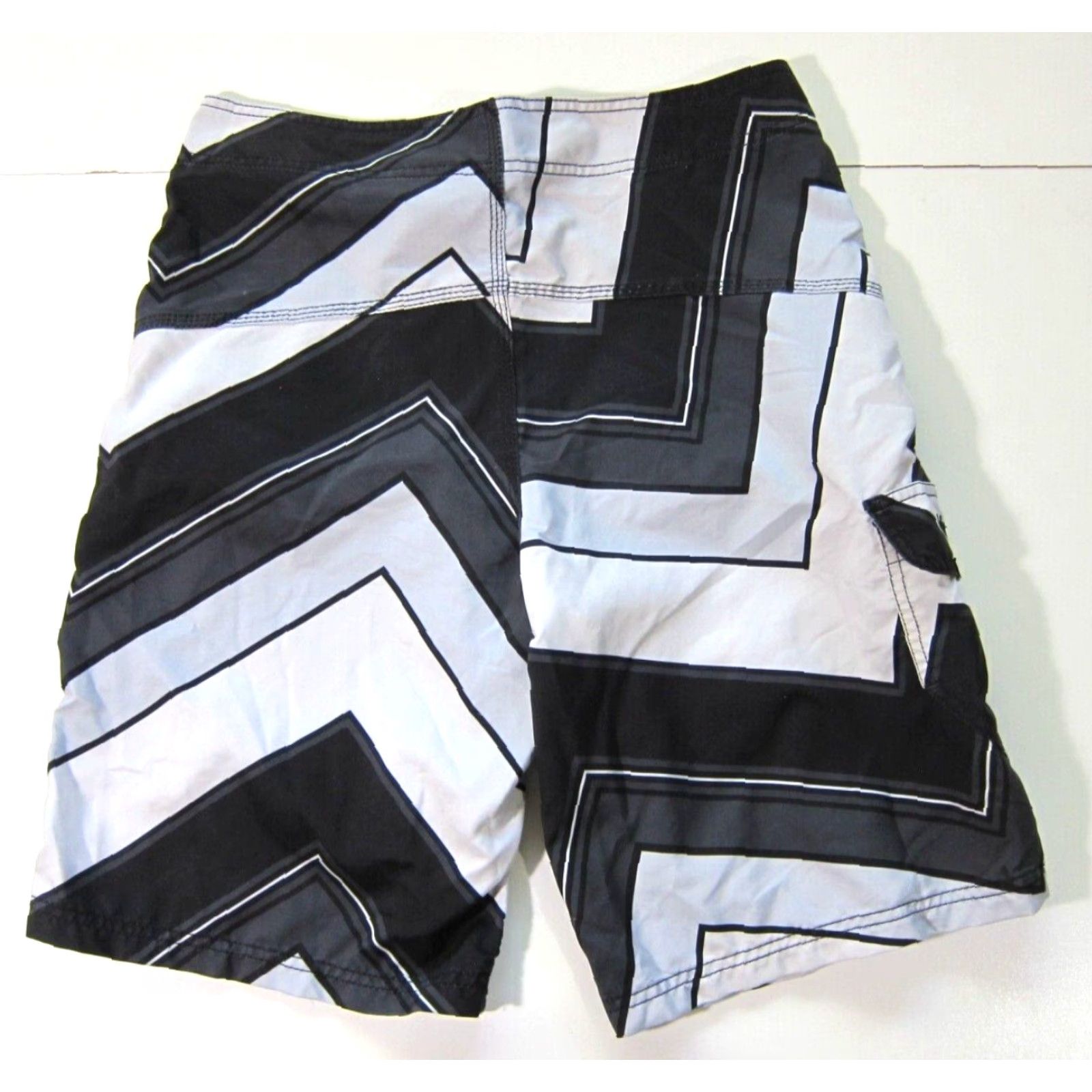 Hurley Hurley Surf Board Shorts Men Size 30 Chevron Grey Black White Beach Swim Size US 30 / EU 46 - 2 Thumbnail