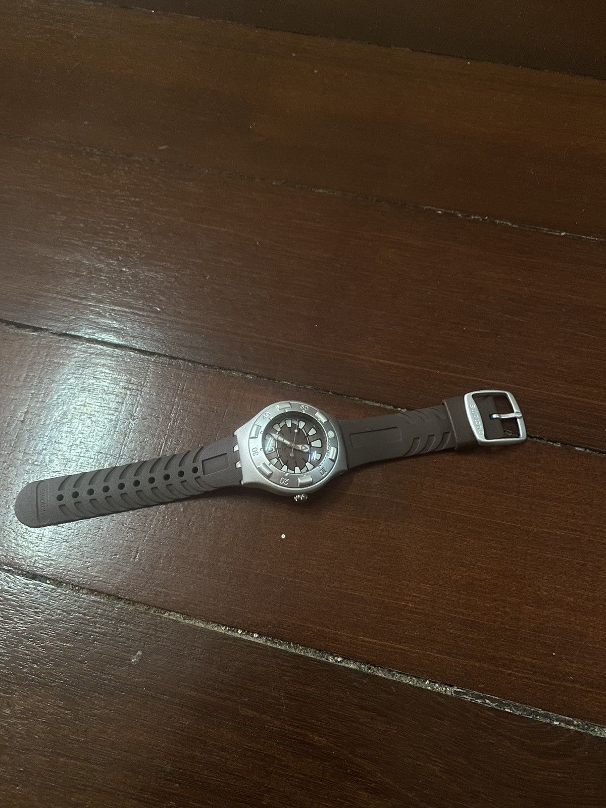 Oakley × Swatch FIRE 🔥 VINTAGE SWATCH WATCH IRONY SCUBA 200 RADEO FLIP 1998 Size ONE SIZE - 5 Thumbnail
