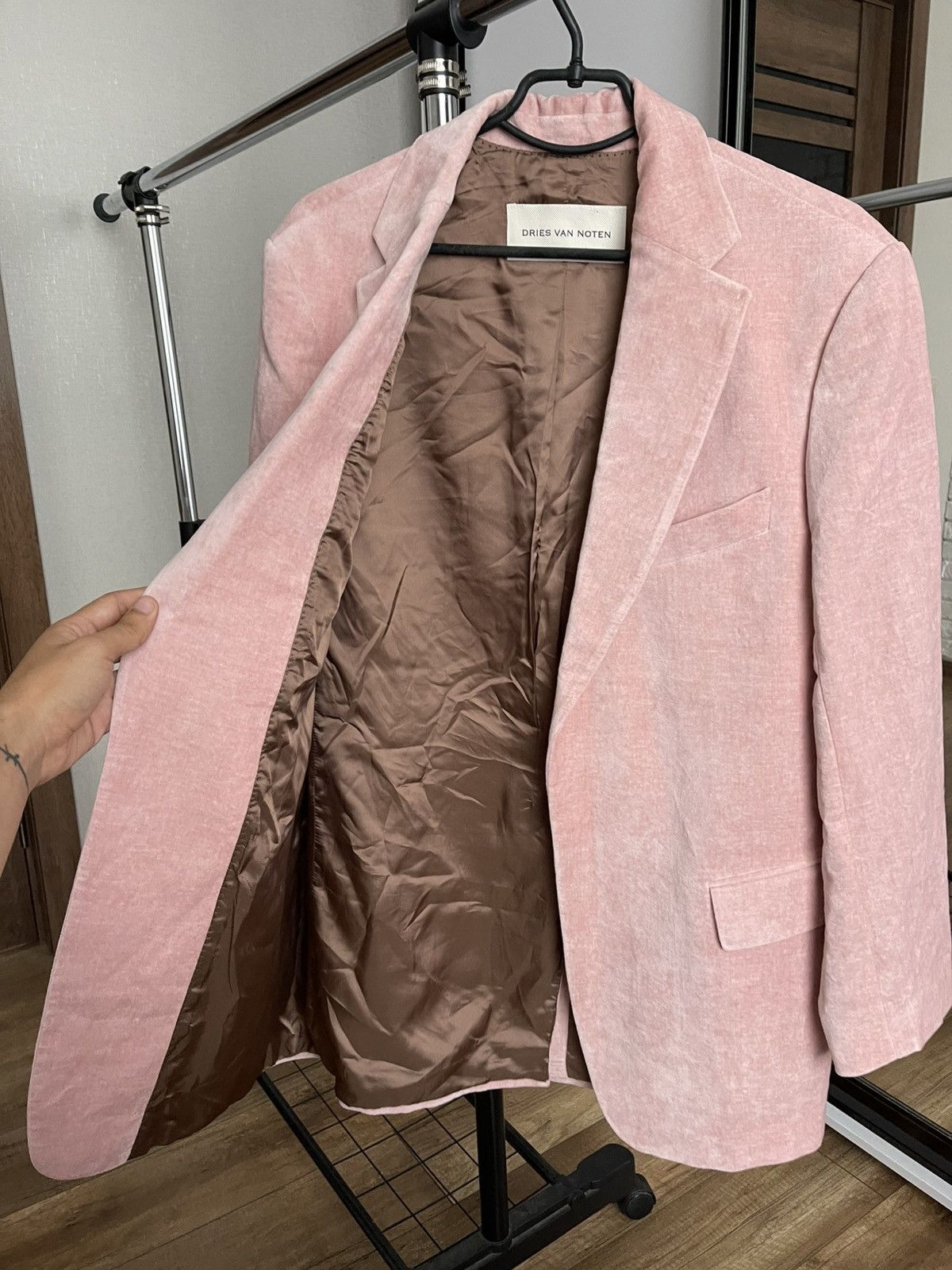 Dries Van Noten Dries Van Noten Velvet Suit Blazer Jacket / Pants Trousers Size 40L - 7 Thumbnail