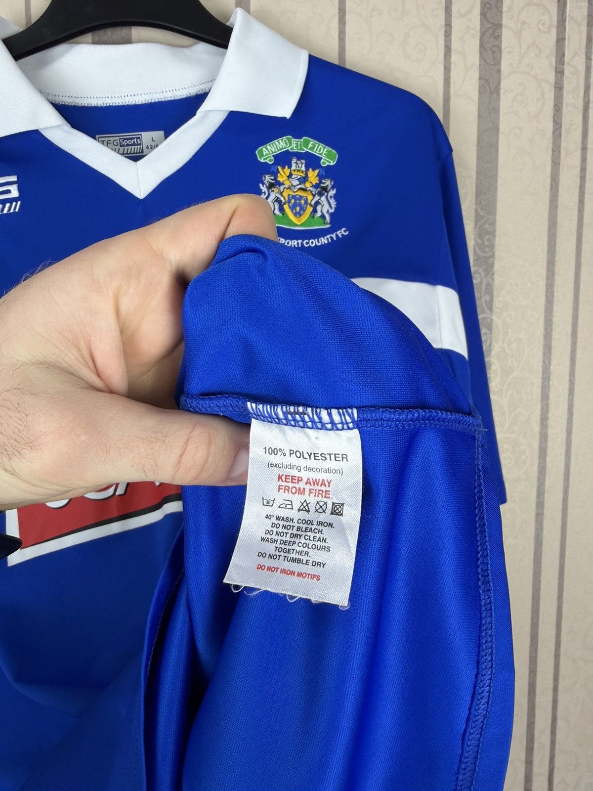 Other Stockport County Home football shirt 2006 Soccer Jersey Size US L / EU 52-54 / 3 - 6 Thumbnail