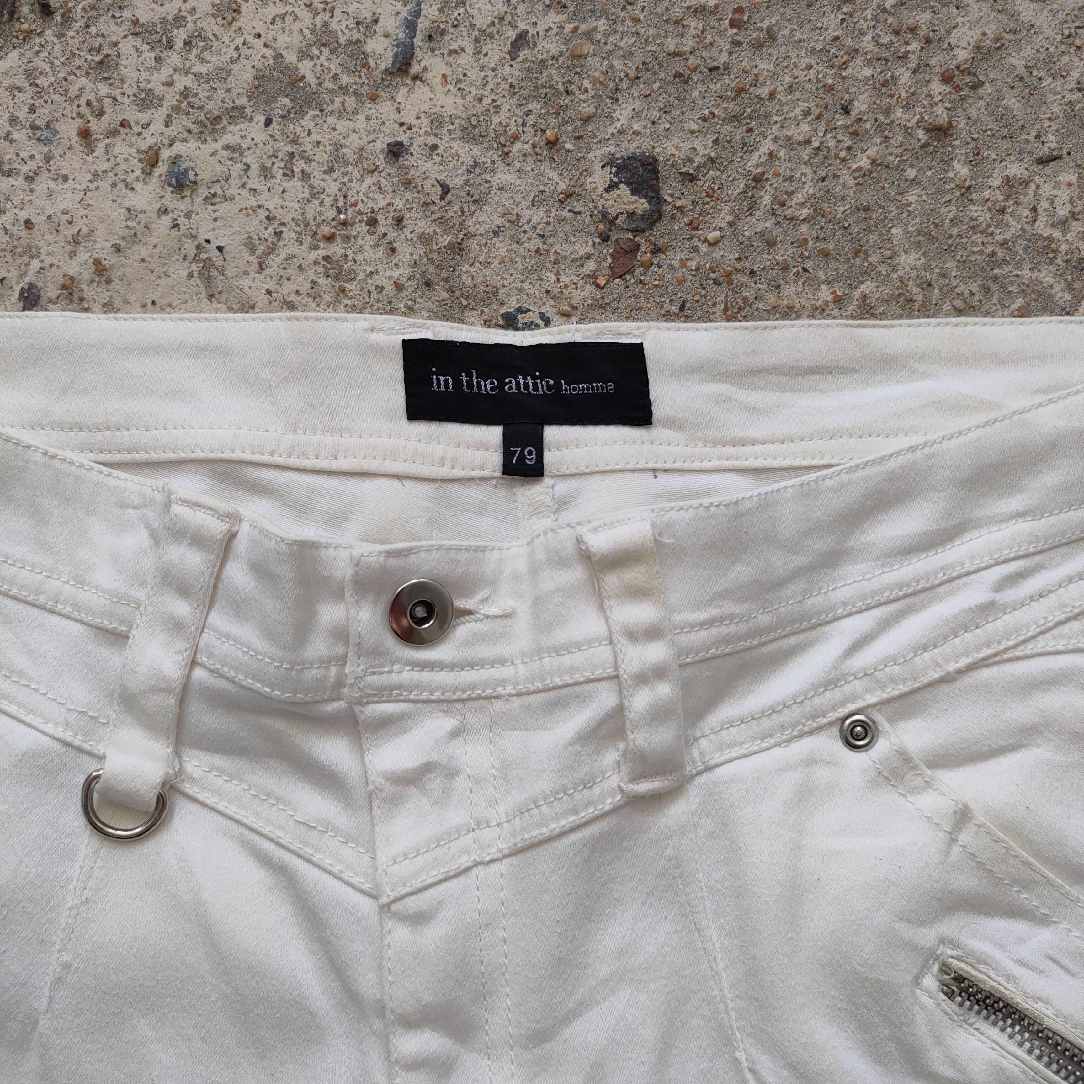 In The Attic × White's Boots IN THE ATTIC WHITE MULTIPOCKET CARGO PANTS Size US 32 / EU 48 - 5 Thumbnail