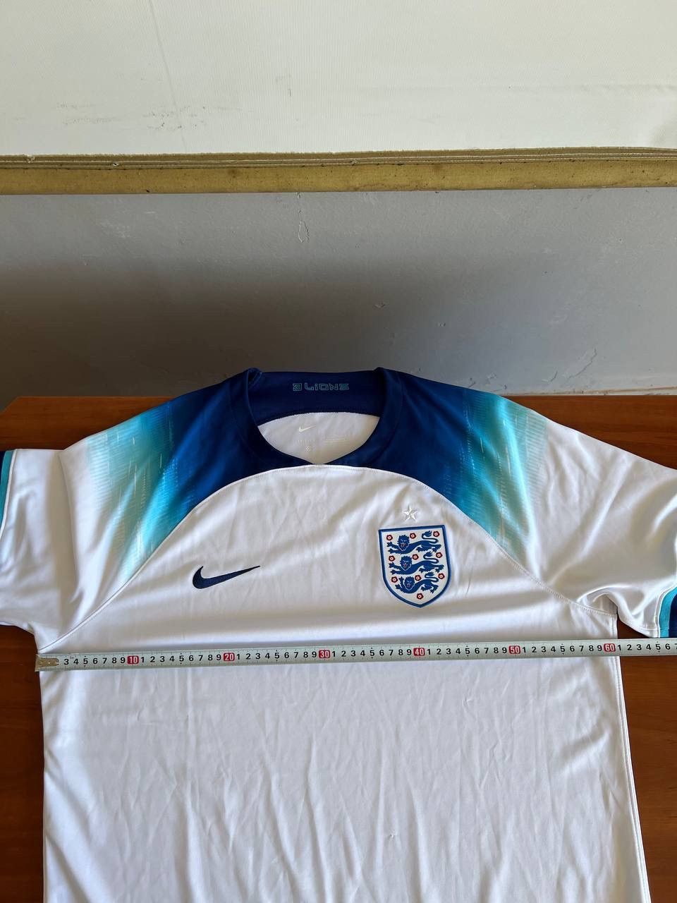 Nike 2022/23 ENGLAND TEAM HOME SOCCER JERSEY FOOTBALL SHIRT RARE Size US XL / EU 56 / 4 - 15 Thumbnail