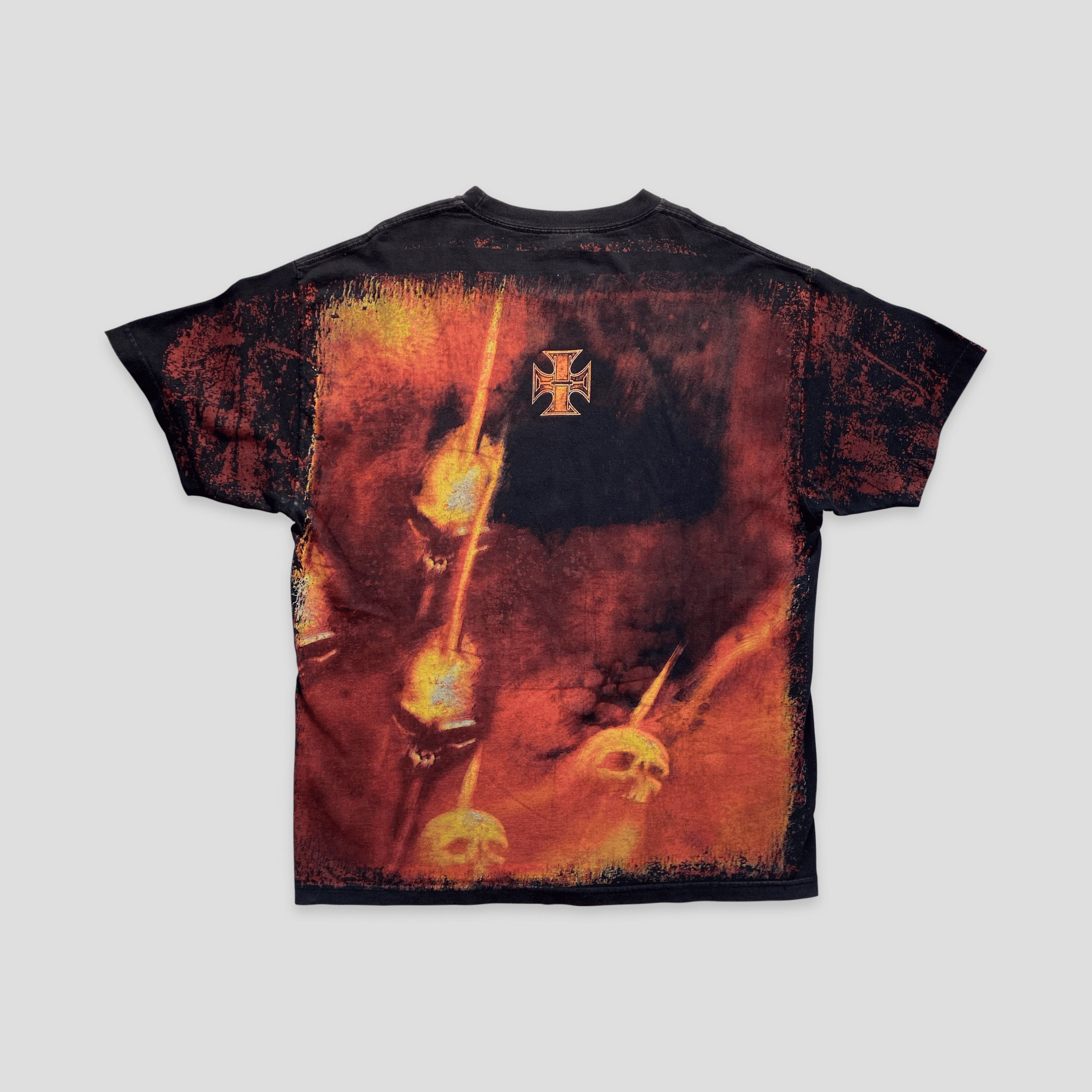 Vintage × WWE Vintage Early 2000s WWE Triple H Skull King AOP T-Shirt Size US XL / EU 56 / 4 - 4 Thumbnail