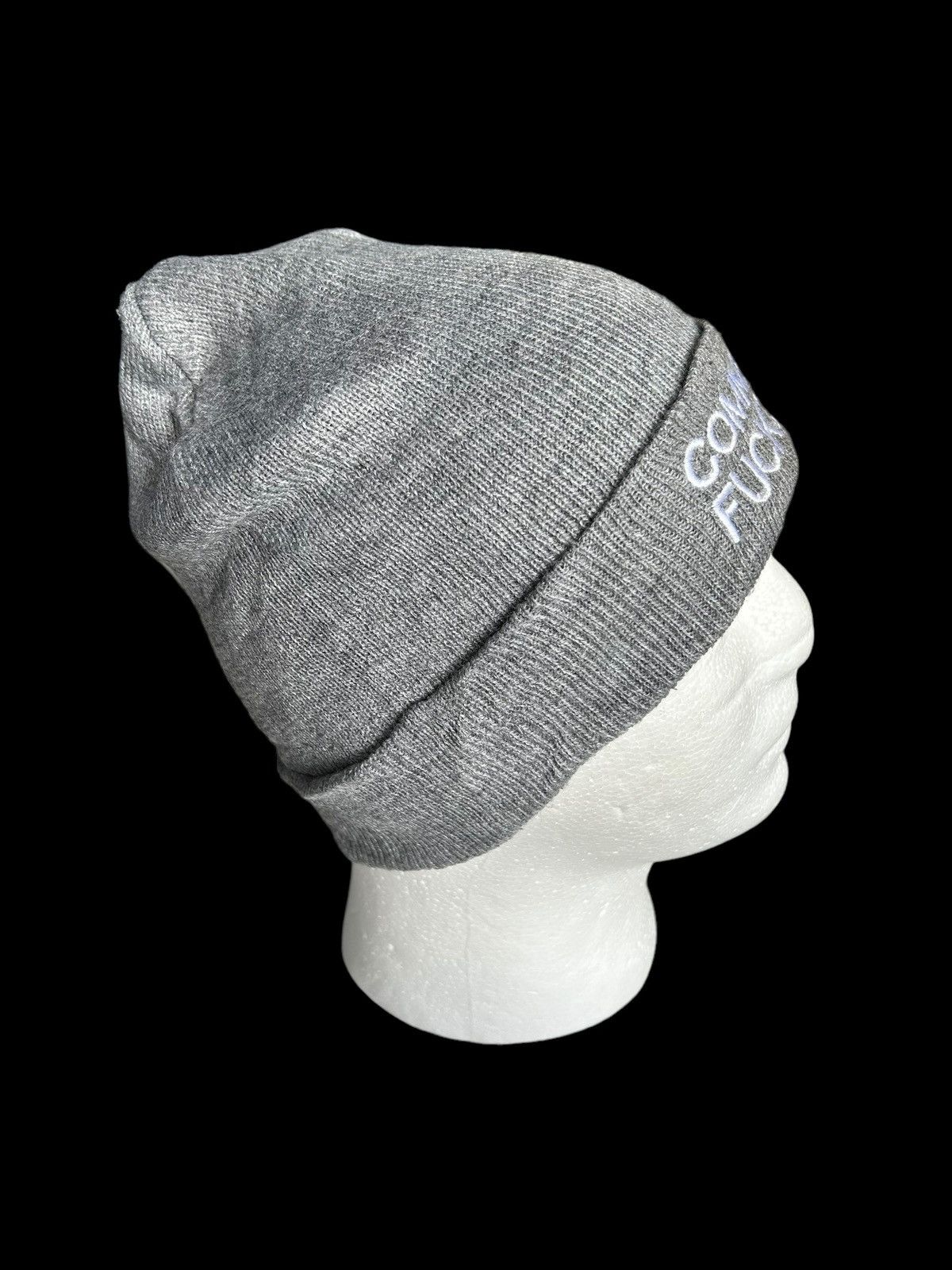 Comme Des Fuck Down × Japanese Brand COMME des FUCK DOWN Beanie Hats ☠️ Size ONE SIZE - 2 Thumbnail