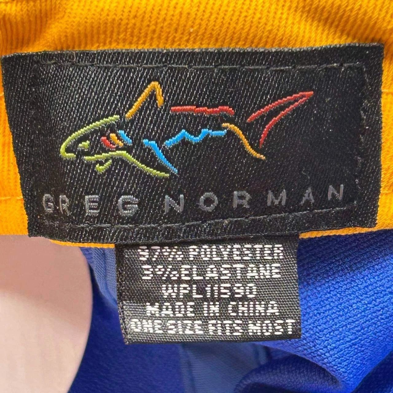 Greg Norman Greg Norman Golf Hat Men Embroidered Strap Back Cap New Size ONE SIZE - 3 Thumbnail